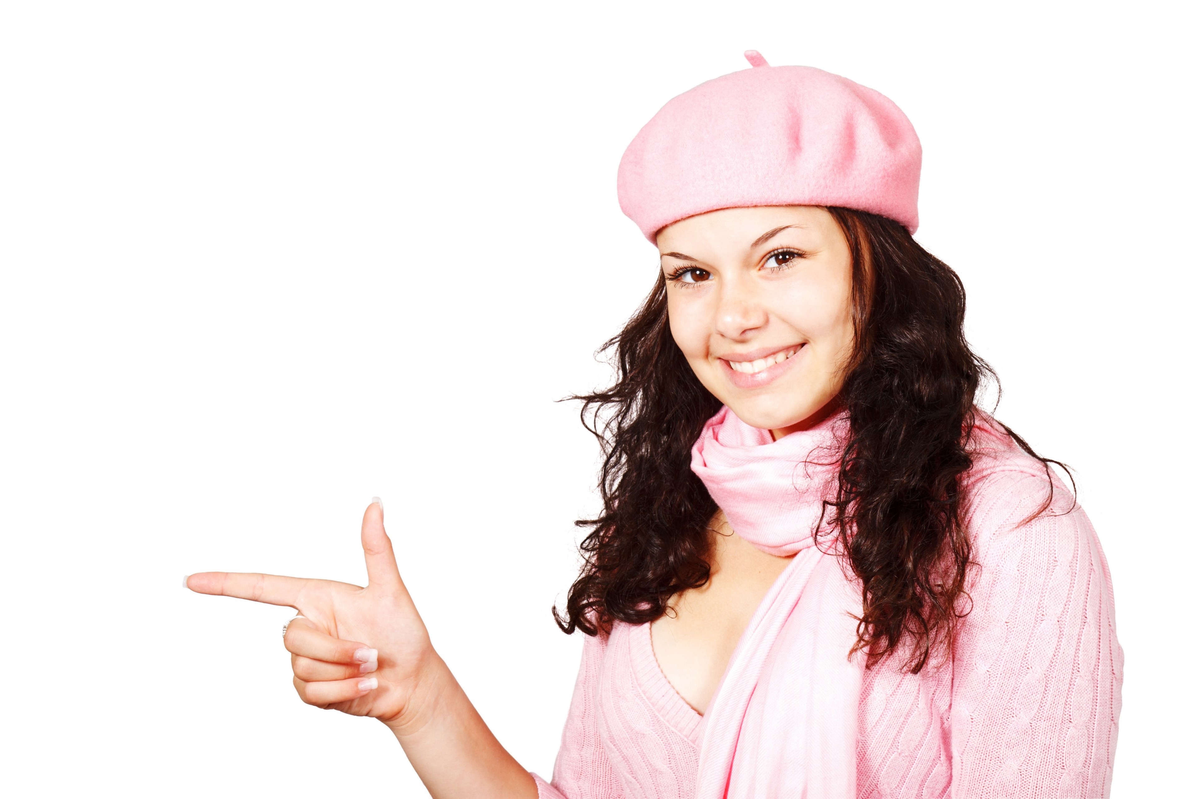 brown brunette female finger gesture girl 4k, HD Wallpaper