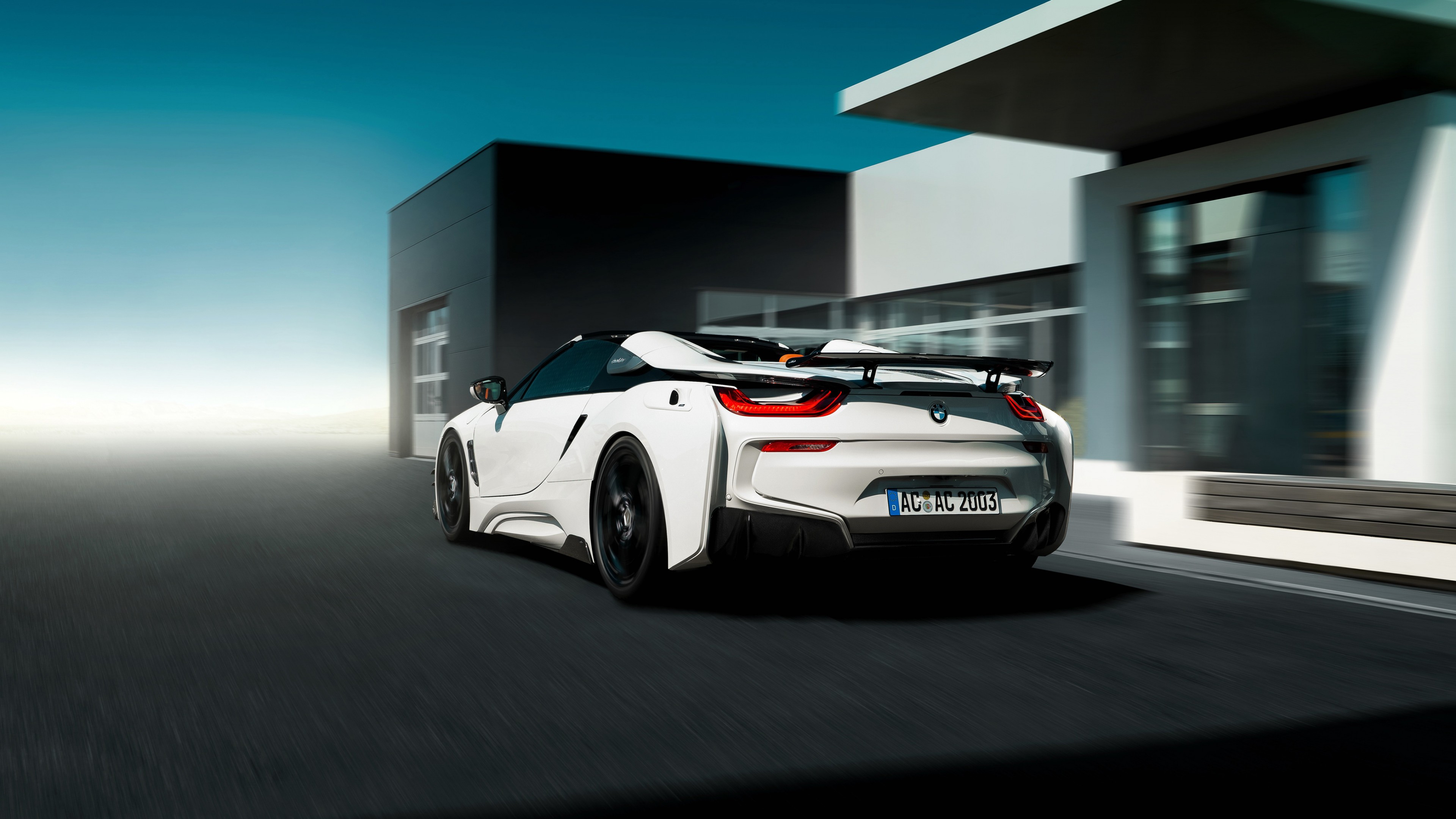 BMW i8 Roadster AC Schnitzer, 2018 Cars, supercar, 4K, HD Wallpaper