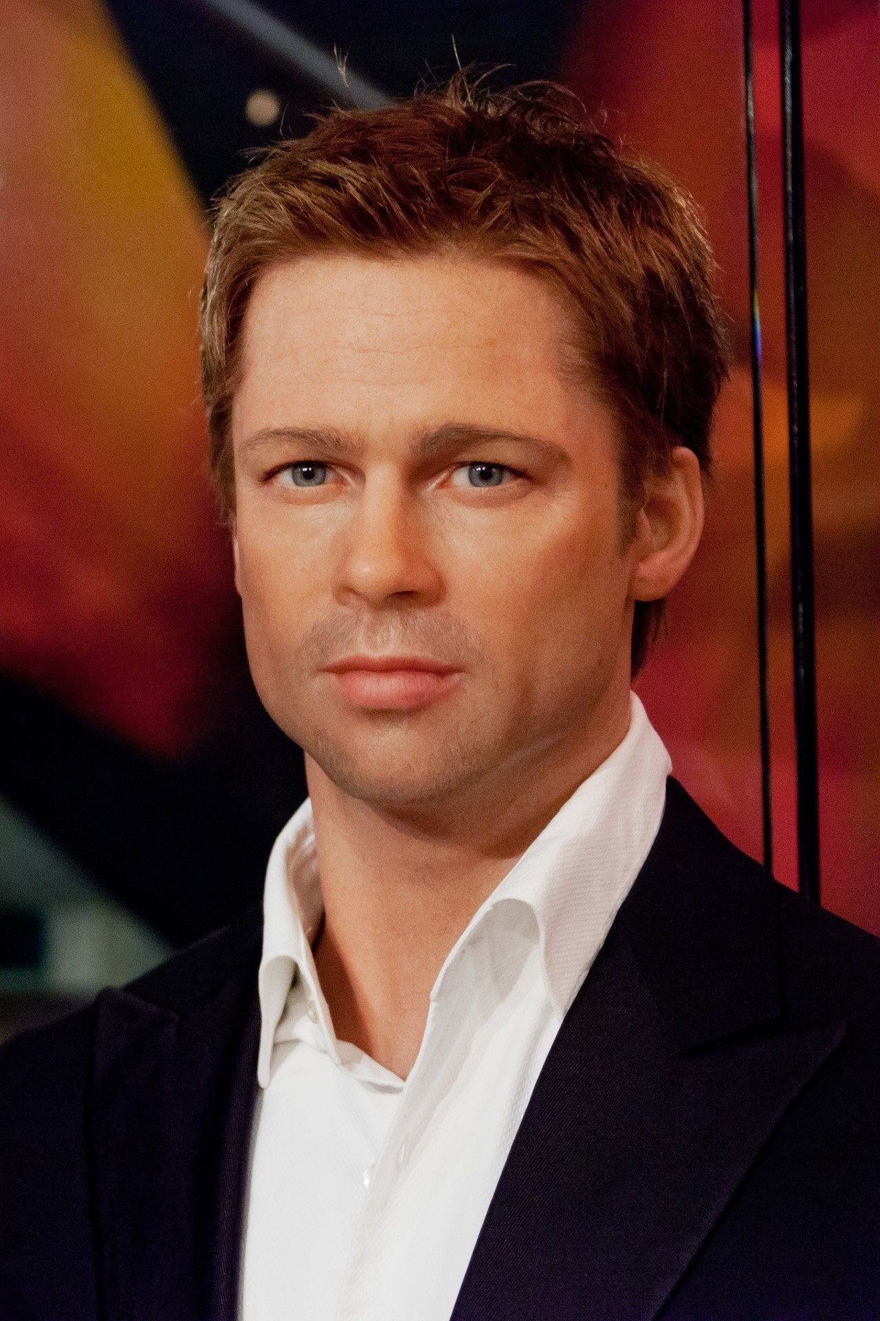 brad pitt wax figure actor artist celebrity 4k, Phone HD Wallpaper