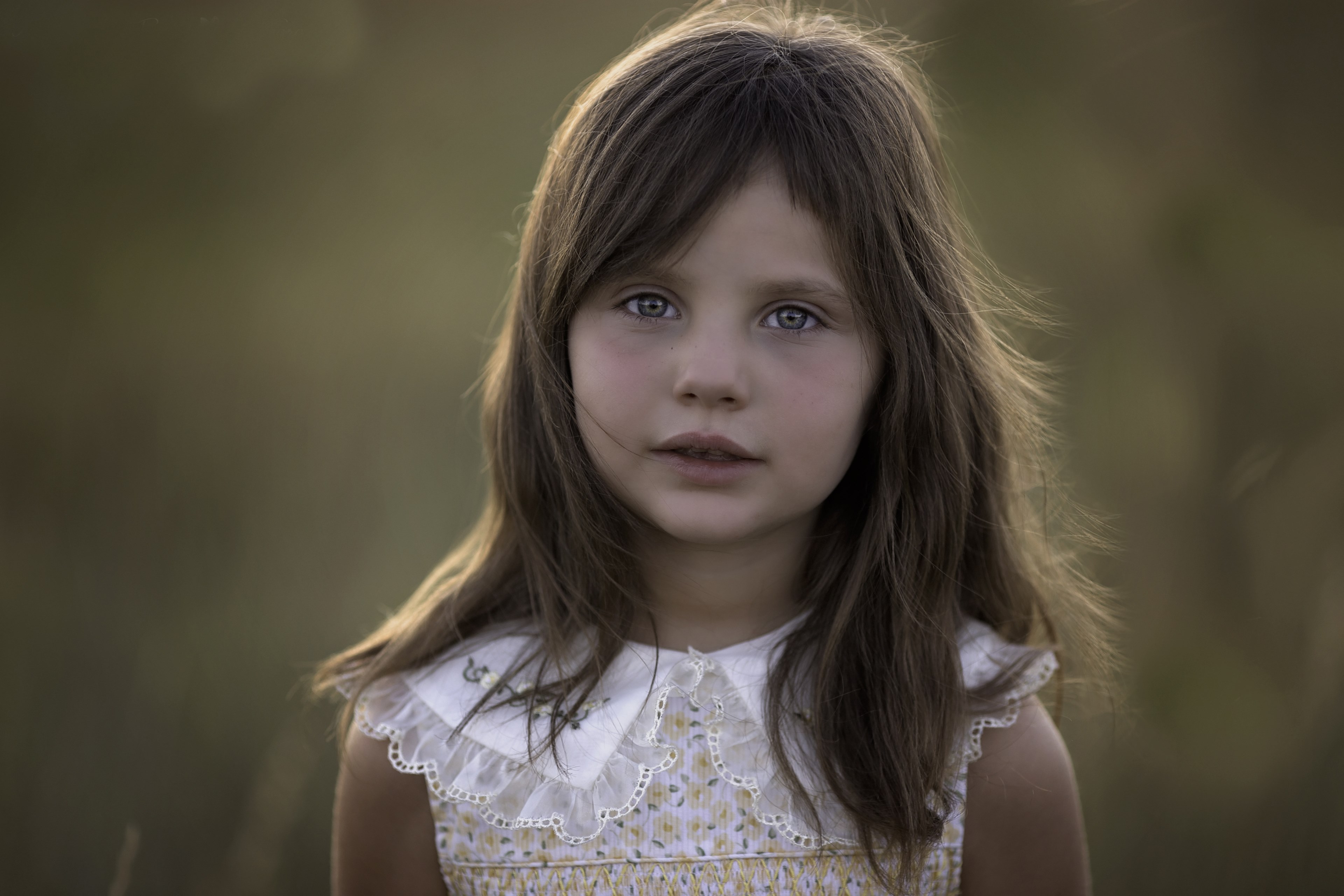 beautiful child happy girl young summer 4k, HD Wallpaper