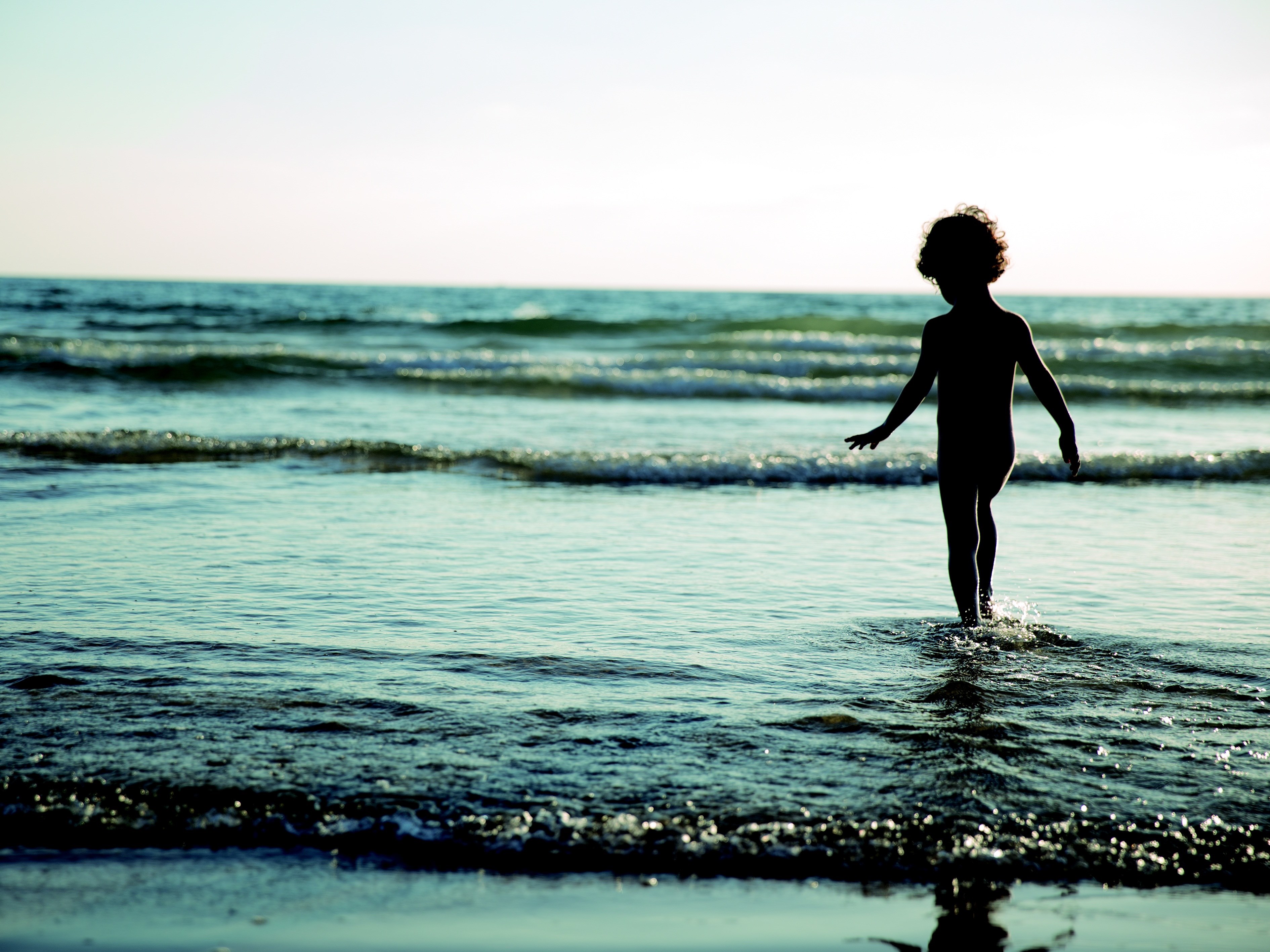 beach child sand summer holiday childhood 4k, HD Wallpaper