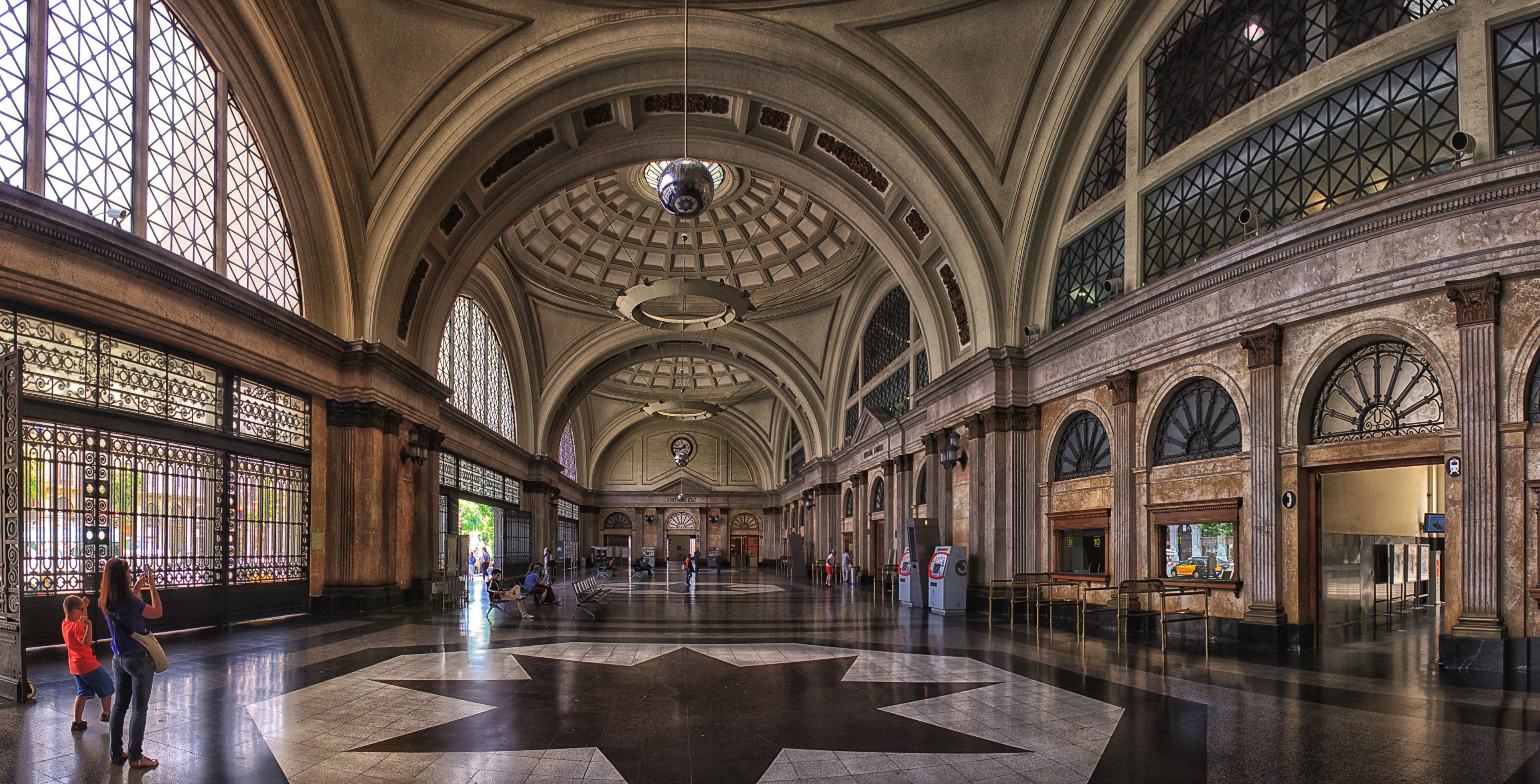 barcelona railway station french railway station 4k, HD Wallpaper