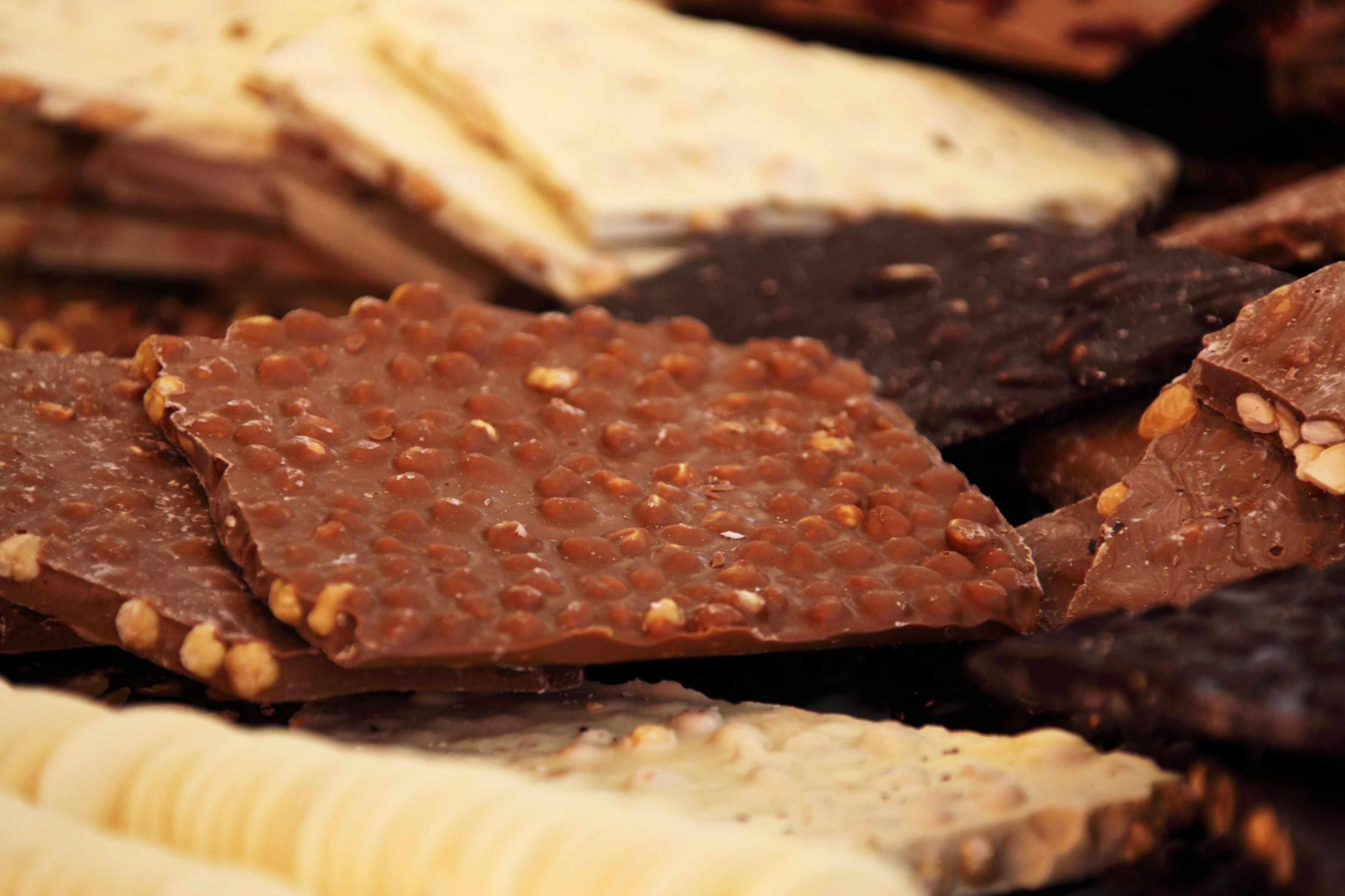 background brown calorie candy chocolate cocoa 4k, HD Wallpaper