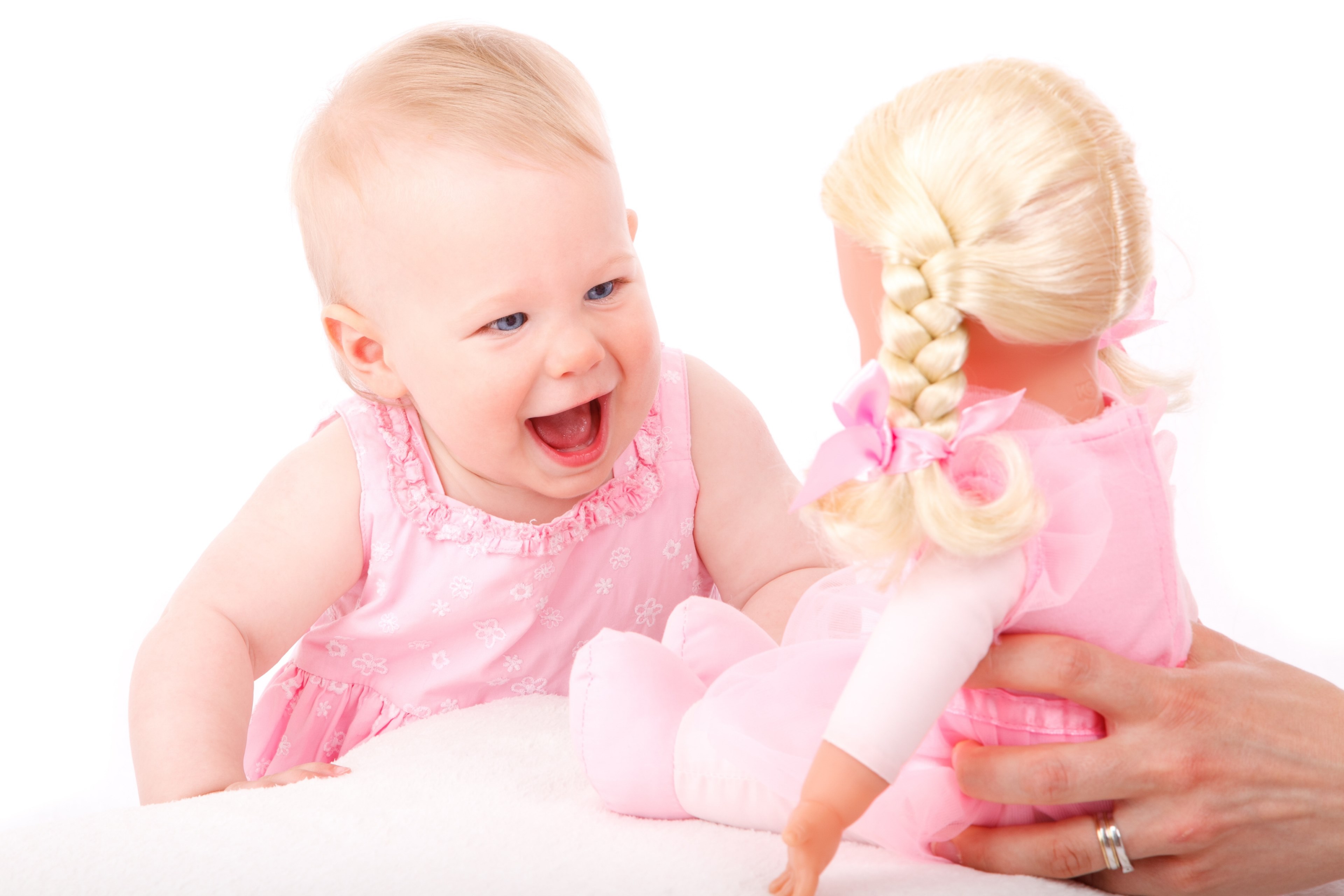 baby child cute doll expression face girl kid 4k, HD Wallpaper
