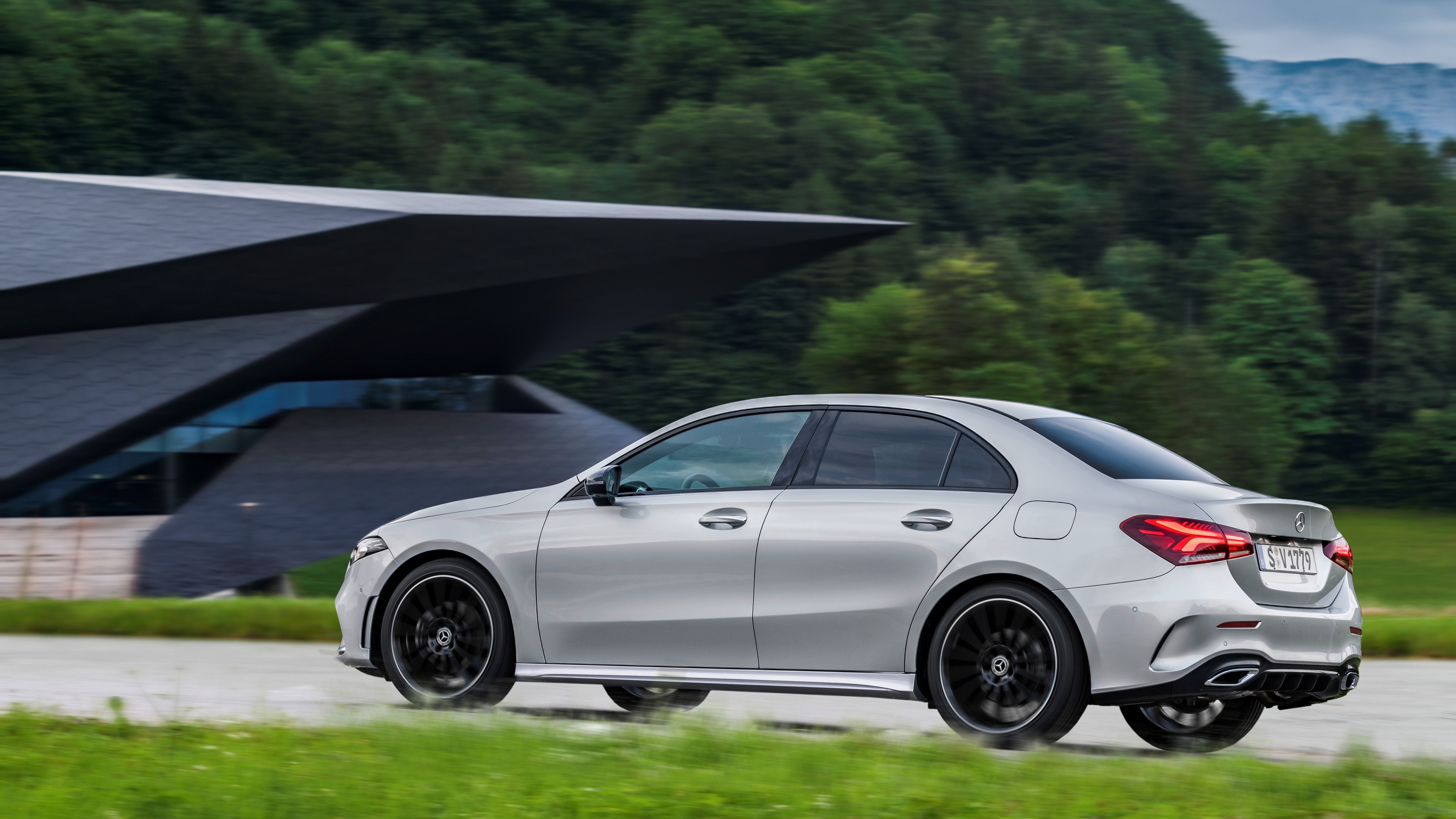 Mercedes-Benz A-Class V177 Sport Sedan, 2019 Cars, 6K, HD Wallpaper