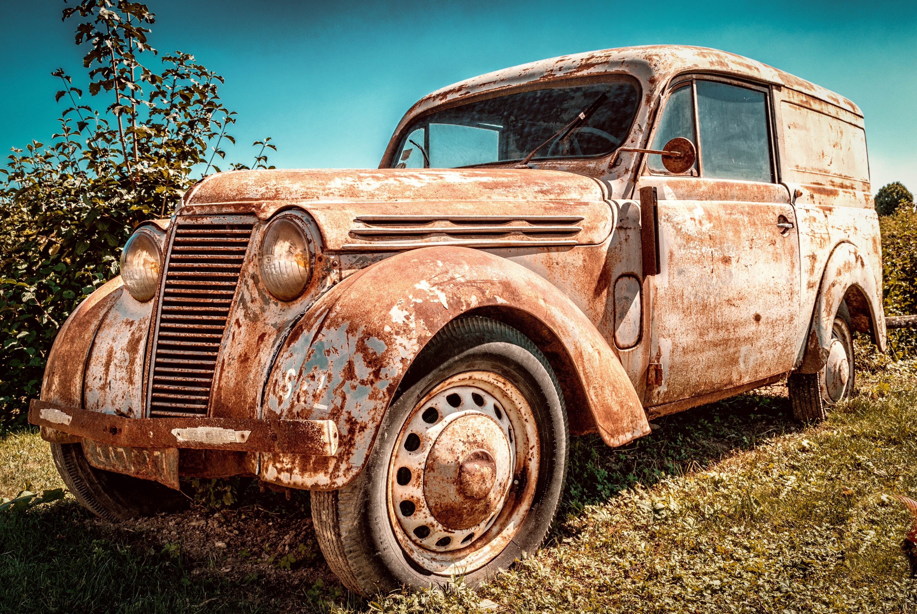 auto renault juvaquatre pkw old rarity france 4k, HD Wallpaper