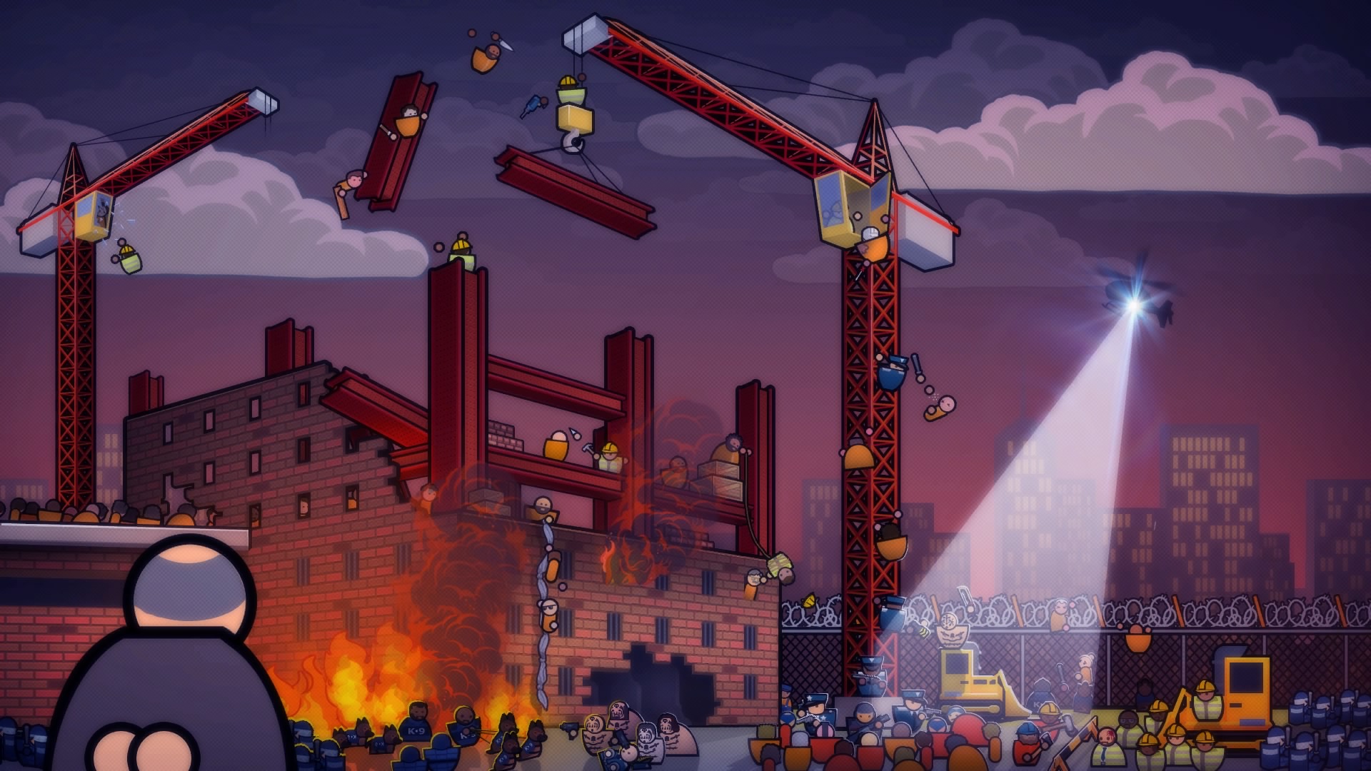 Prison architect, game, HD Wallpaper