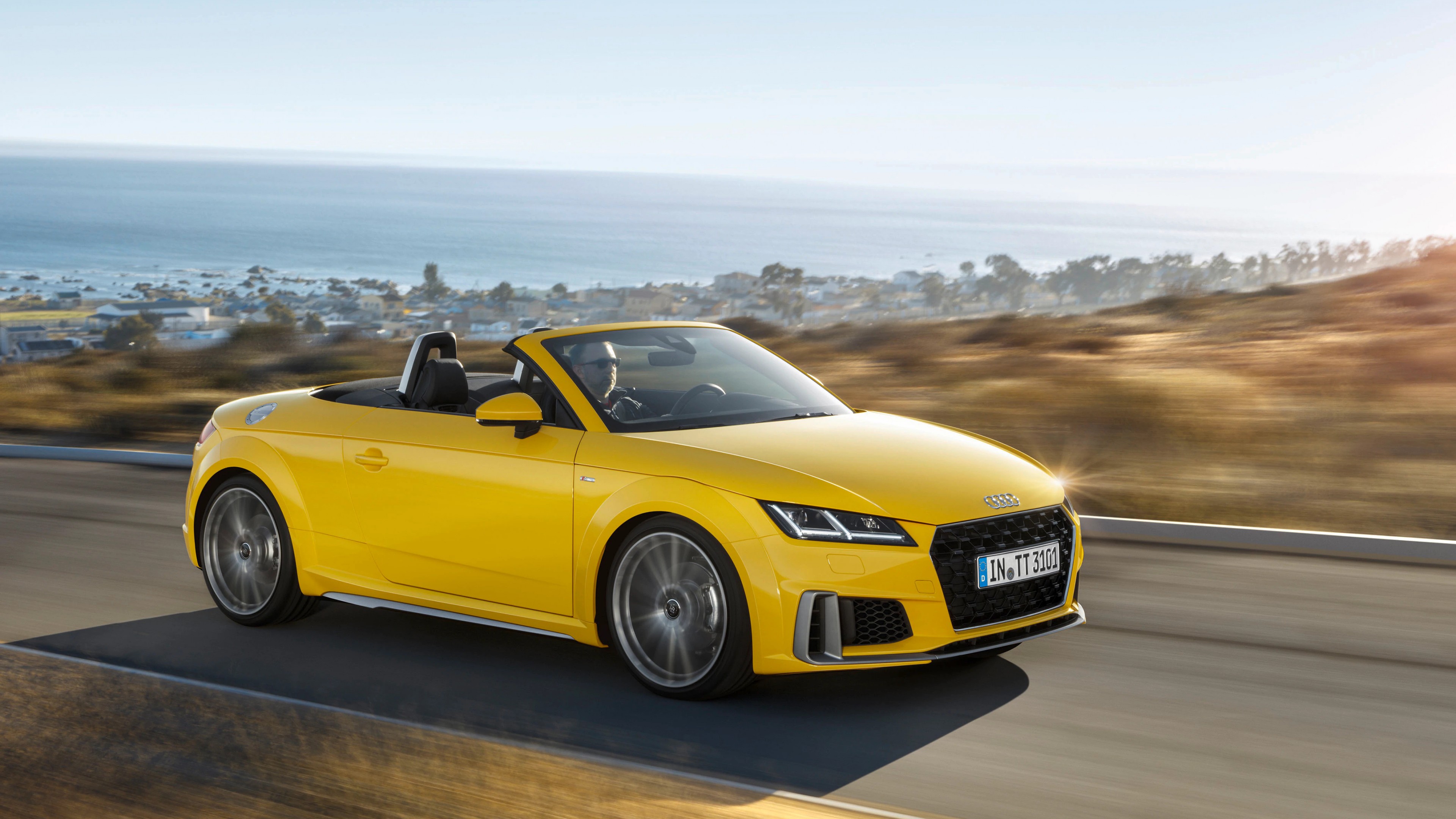 Audi TT Quattro Roadster, 2019 Cars, 4K, HD Wallpaper