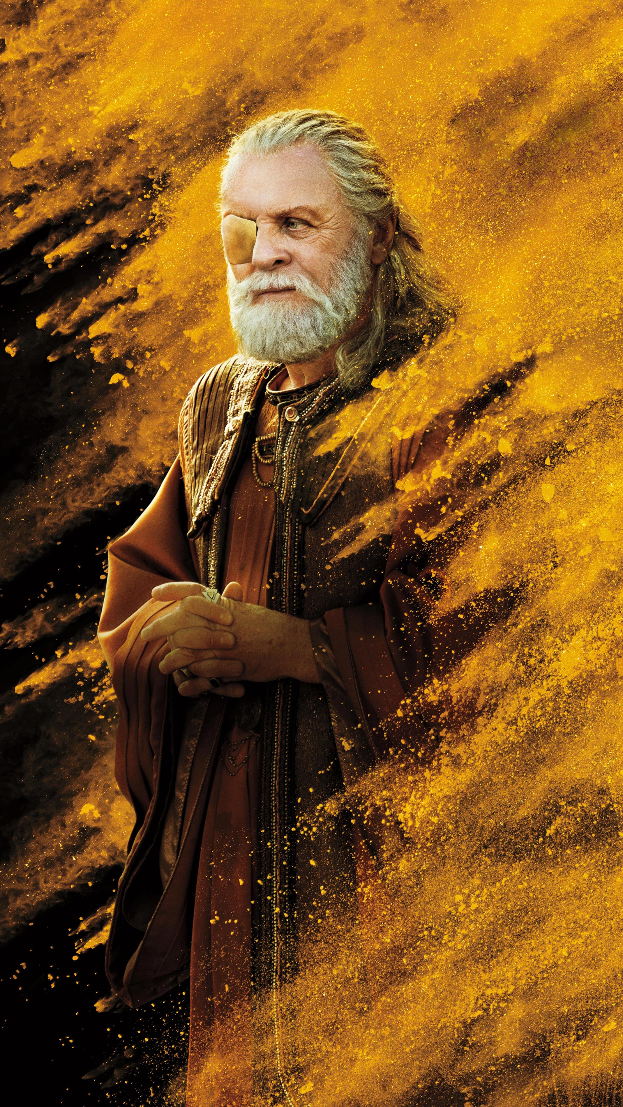 Movie Thor: Ragnarok, Odin, Anthony Hopkins, 2160x3840, Phone HD Wallpaper
