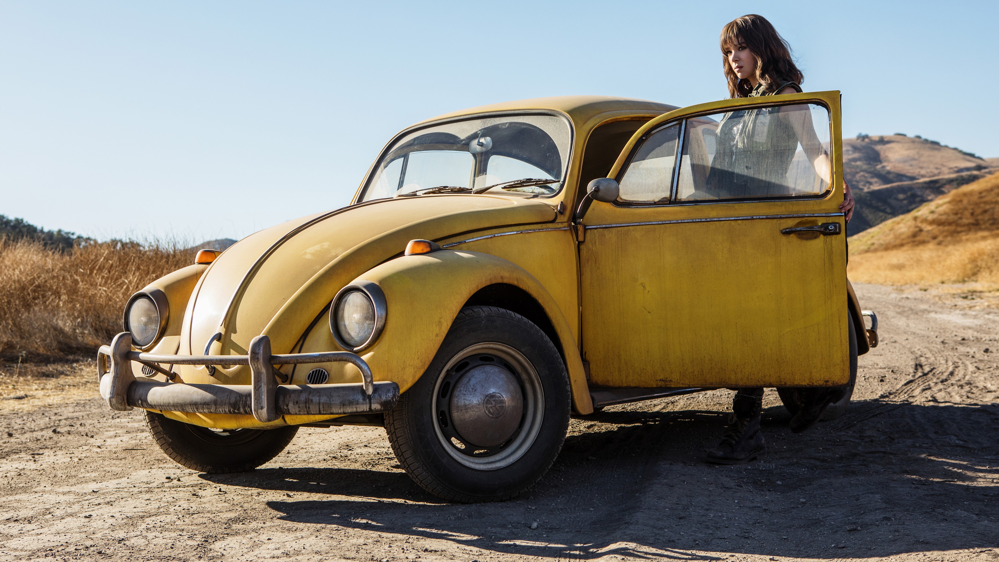 Transformers: Bumblebee, Hailee Steinfeld, 4K, HD Wallpaper