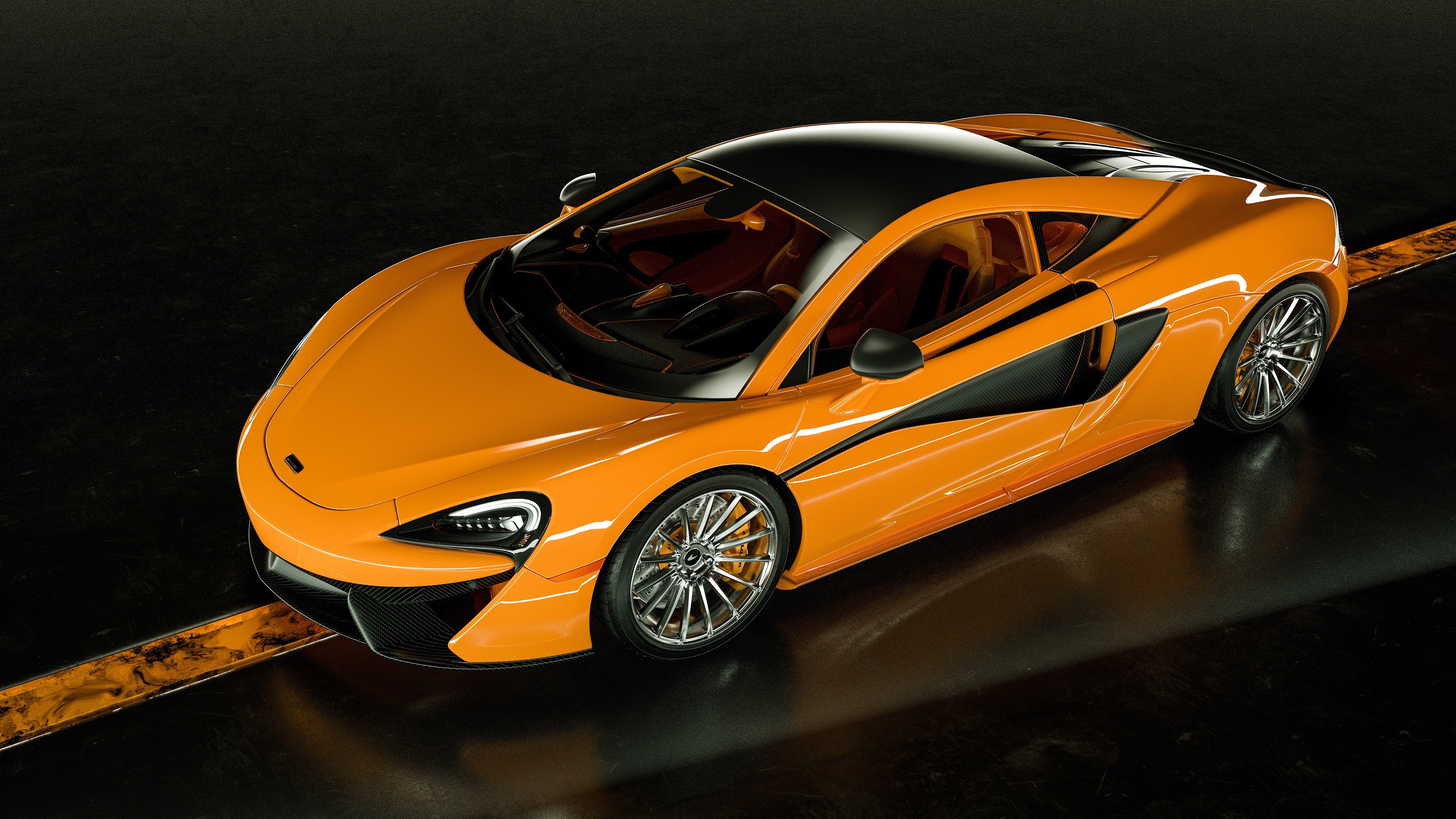 McLaren 570S, 2019 Cars, supercar, luxury cars, 4K, HD Wallpaper