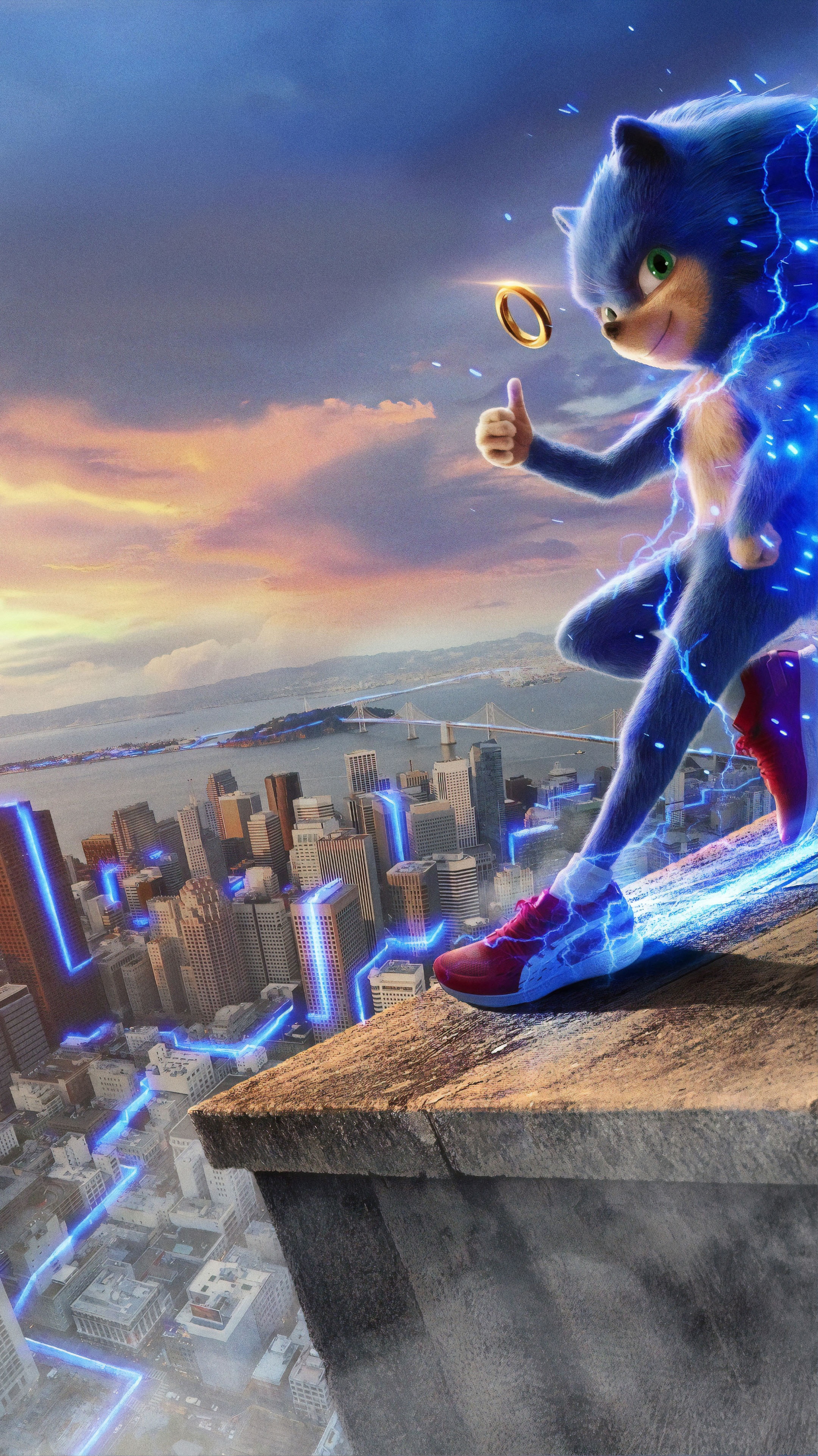 Movie Sonic the Hedgehog, 2160x3840, Phone HD Wallpaper