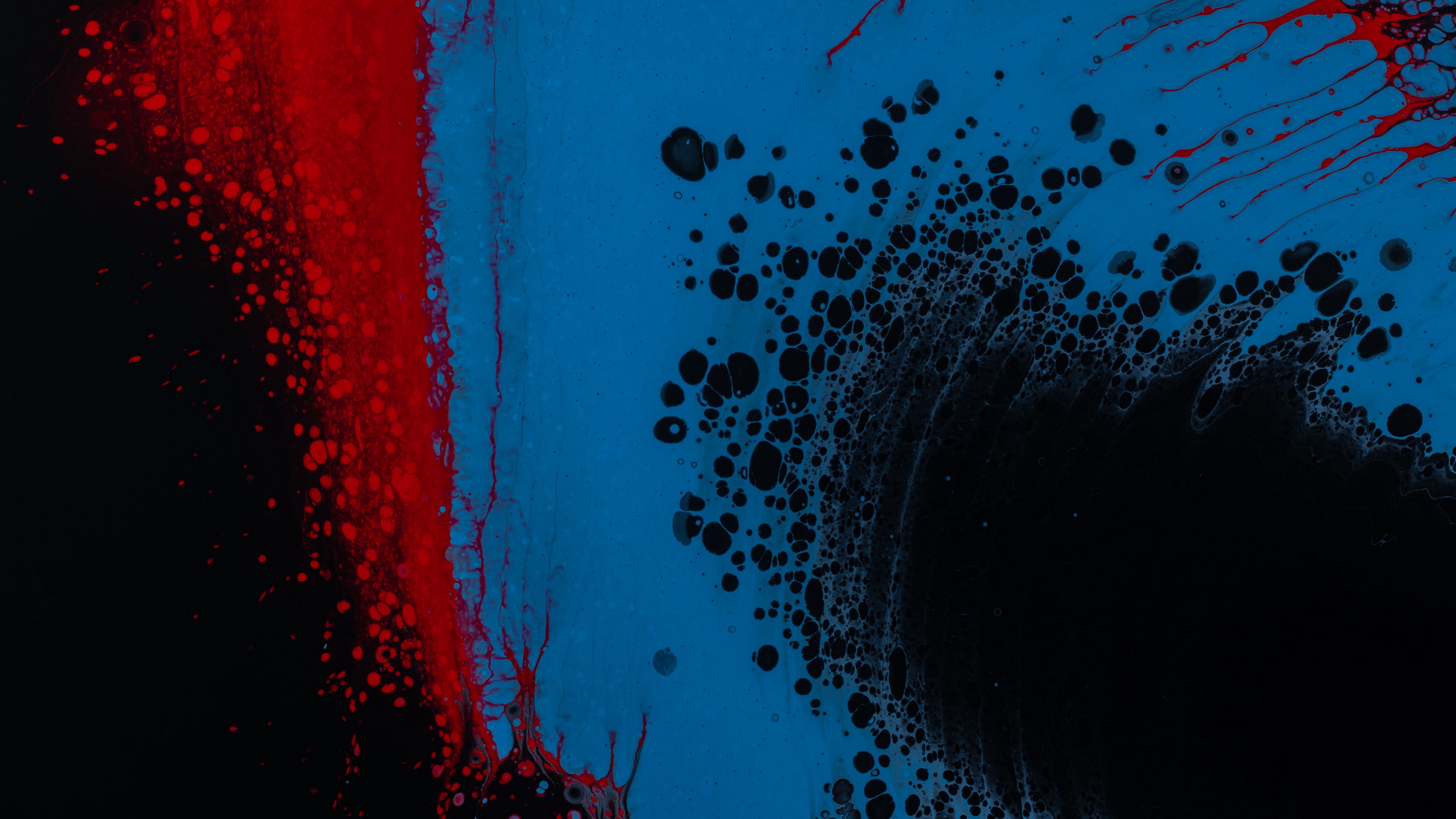abstraction, stains, spots, cranny, 4k, HD Wallpaper