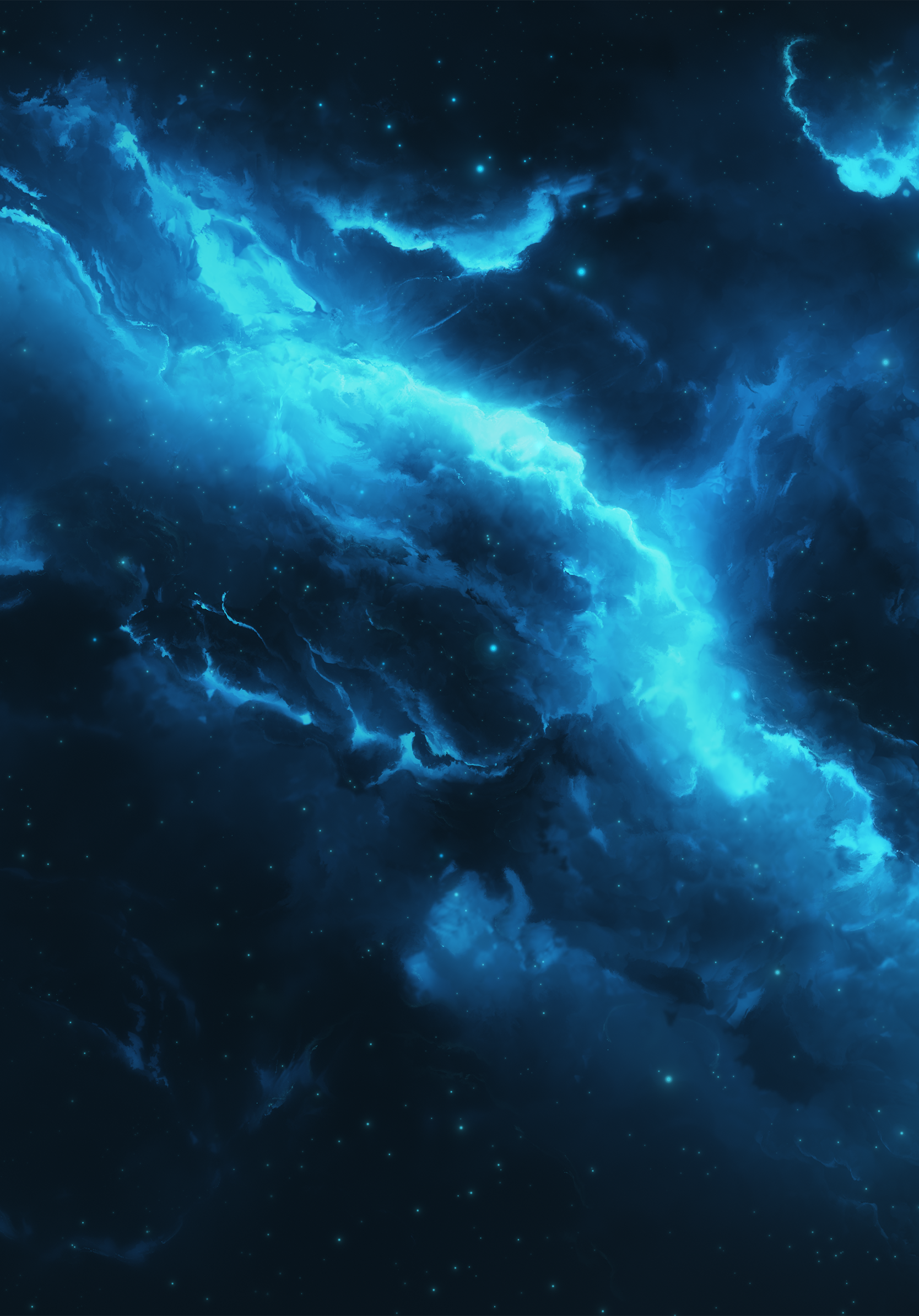 Sci Fi Nebula, 1668x2388, Phone HD Wallpaper