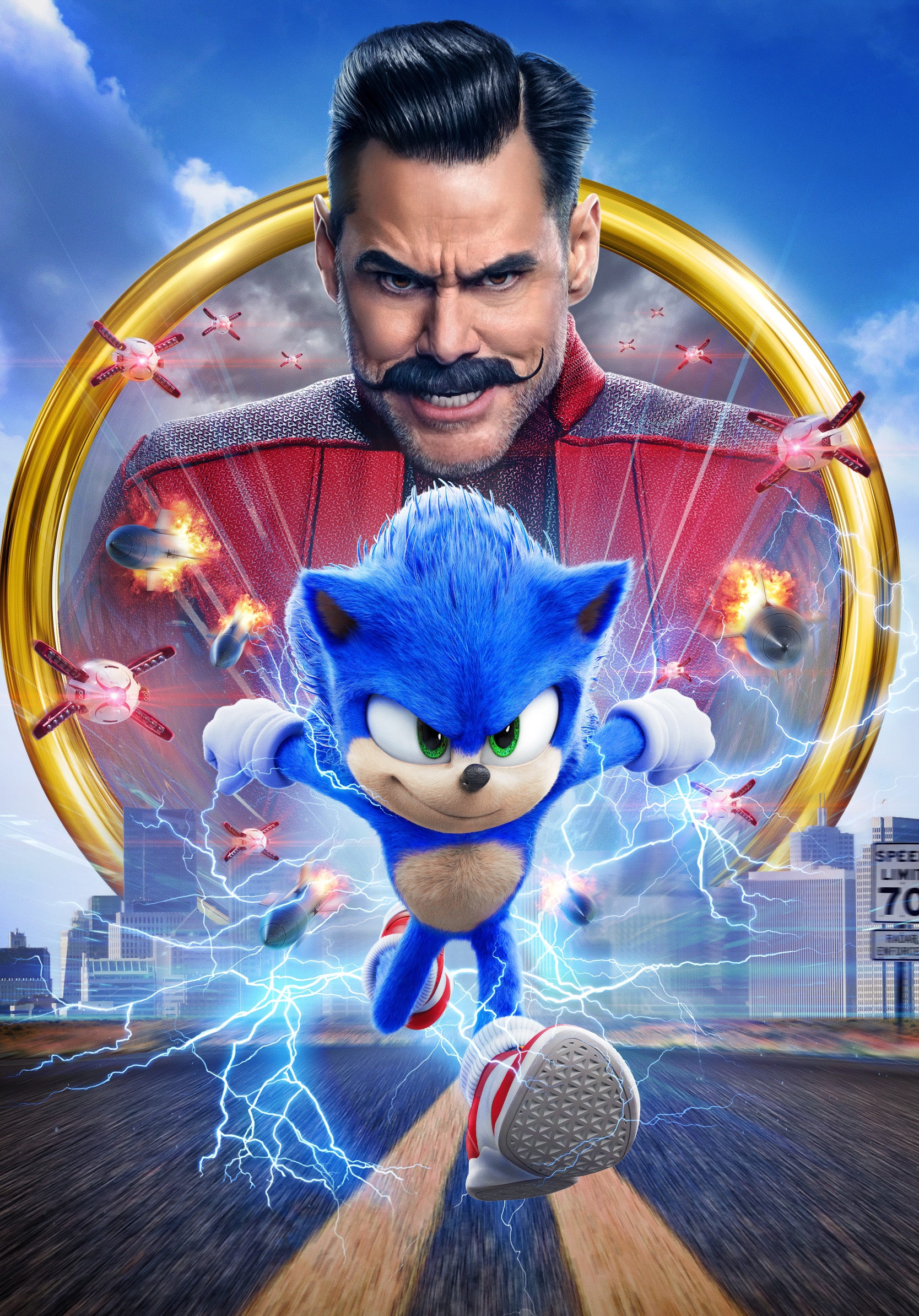 Movie Sonic the Hedgehog, Doctor Robotnik, Jim Carrey, 1668x2388, Phone HD Wallpaper