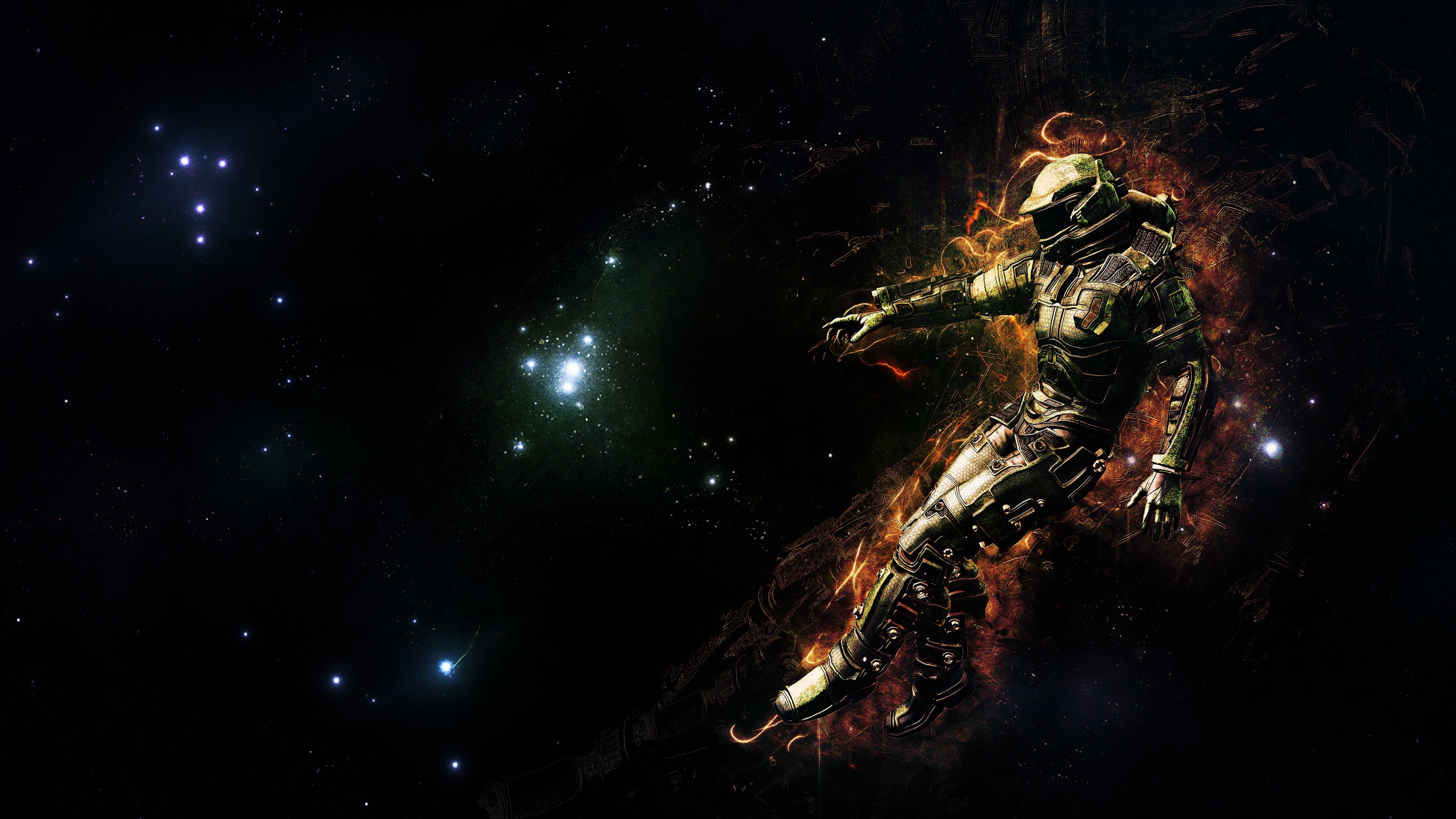 Astronaut, space, 4K, HD Wallpaper