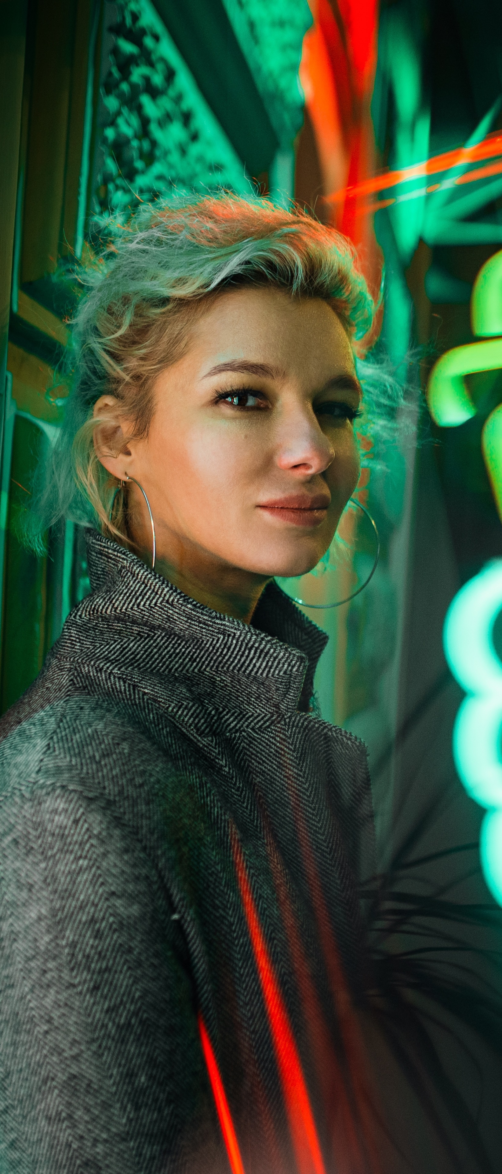 Women Model, Blonde, 1644x3840, Phone HD Wallpaper