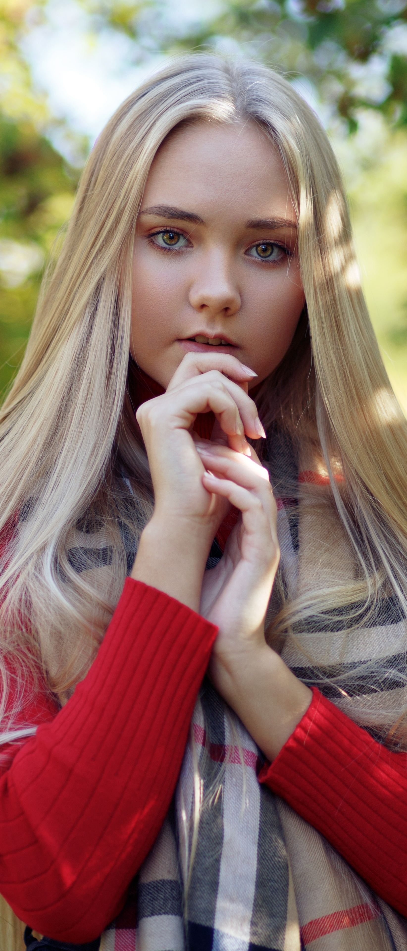 Women Model, Blonde, 1644x3840, Phone HD Wallpaper
