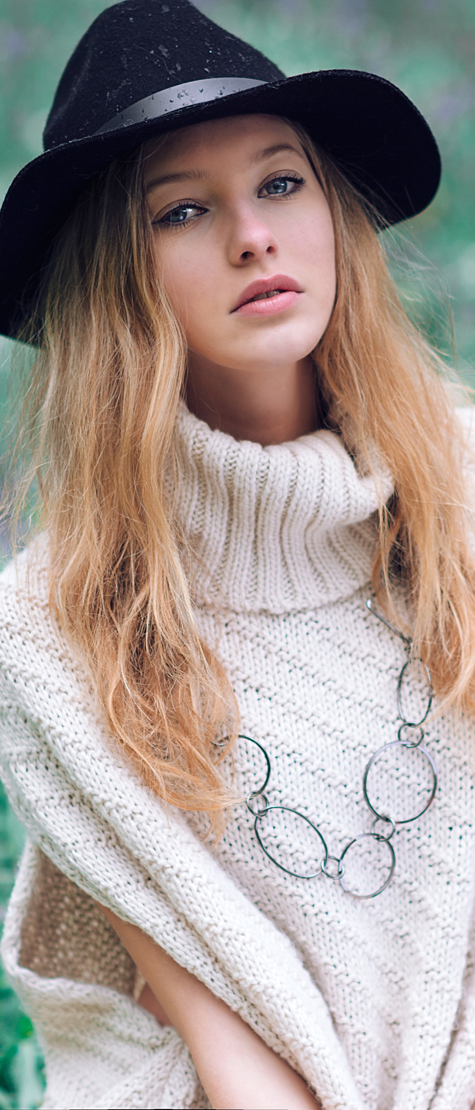 Women Model, Blonde, 1644x3840, Phone HD Wallpaper