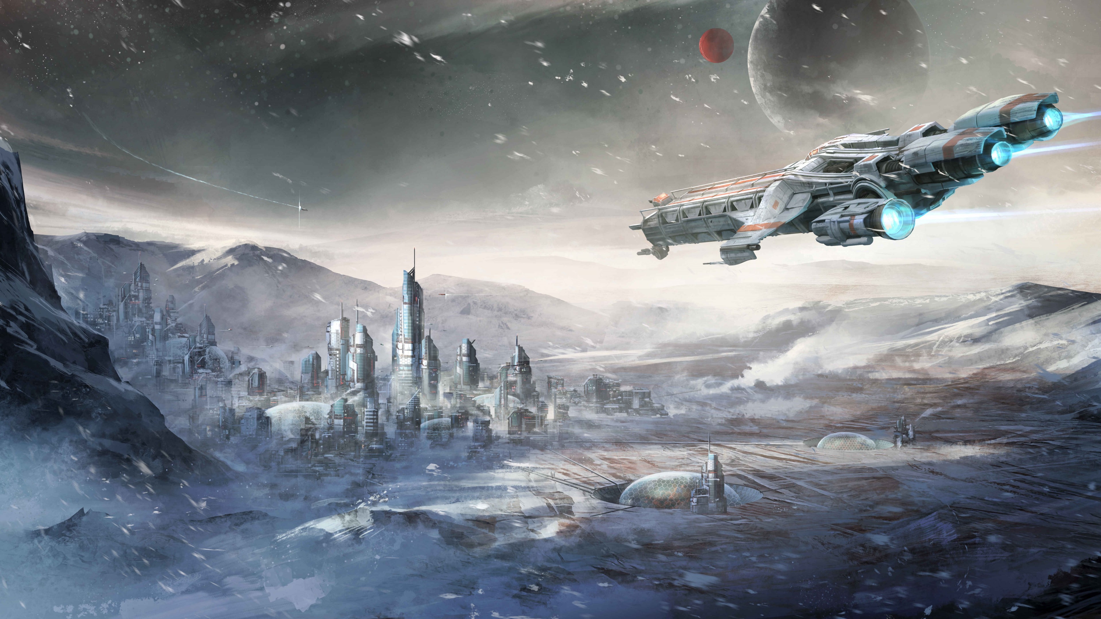 Star Citizen, artwork, poster, 6K, HD Wallpaper