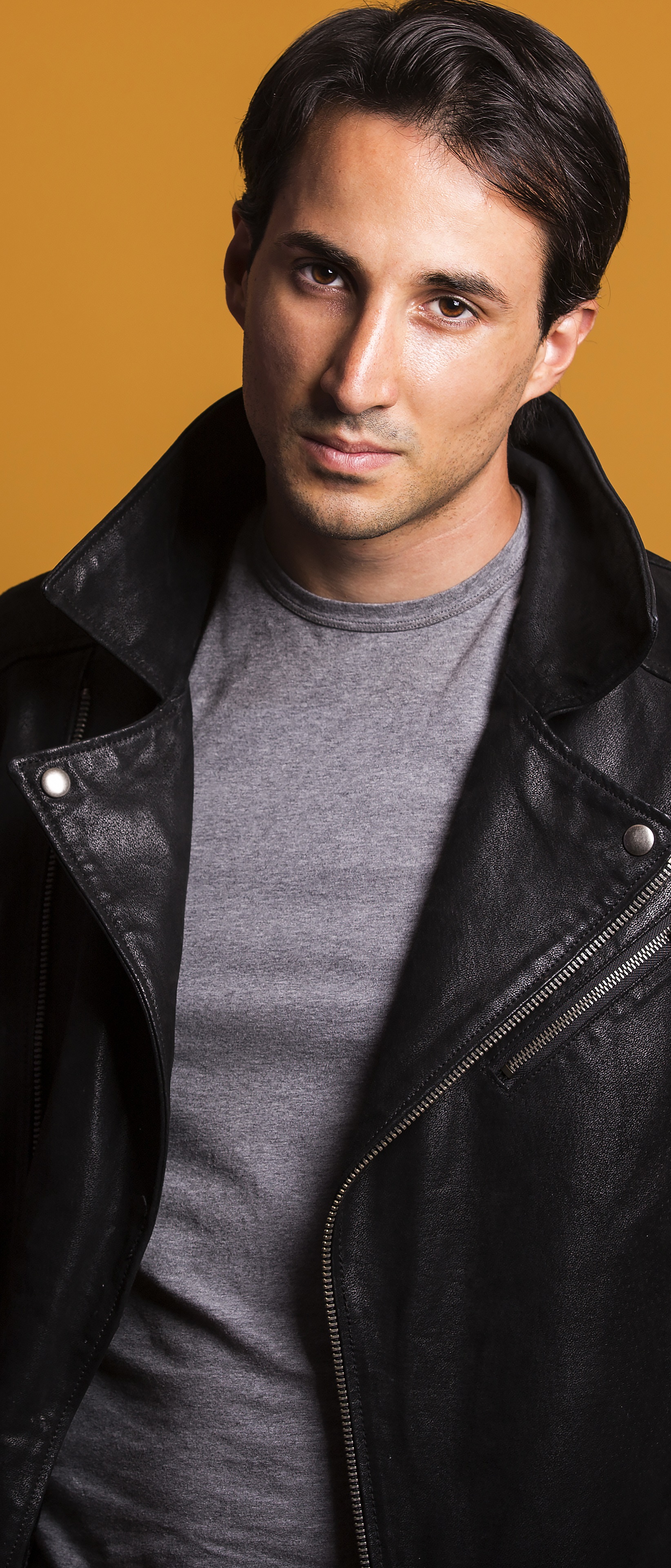 Men Model, Brown Eyes, 1644x3840, Phone HD Wallpaper