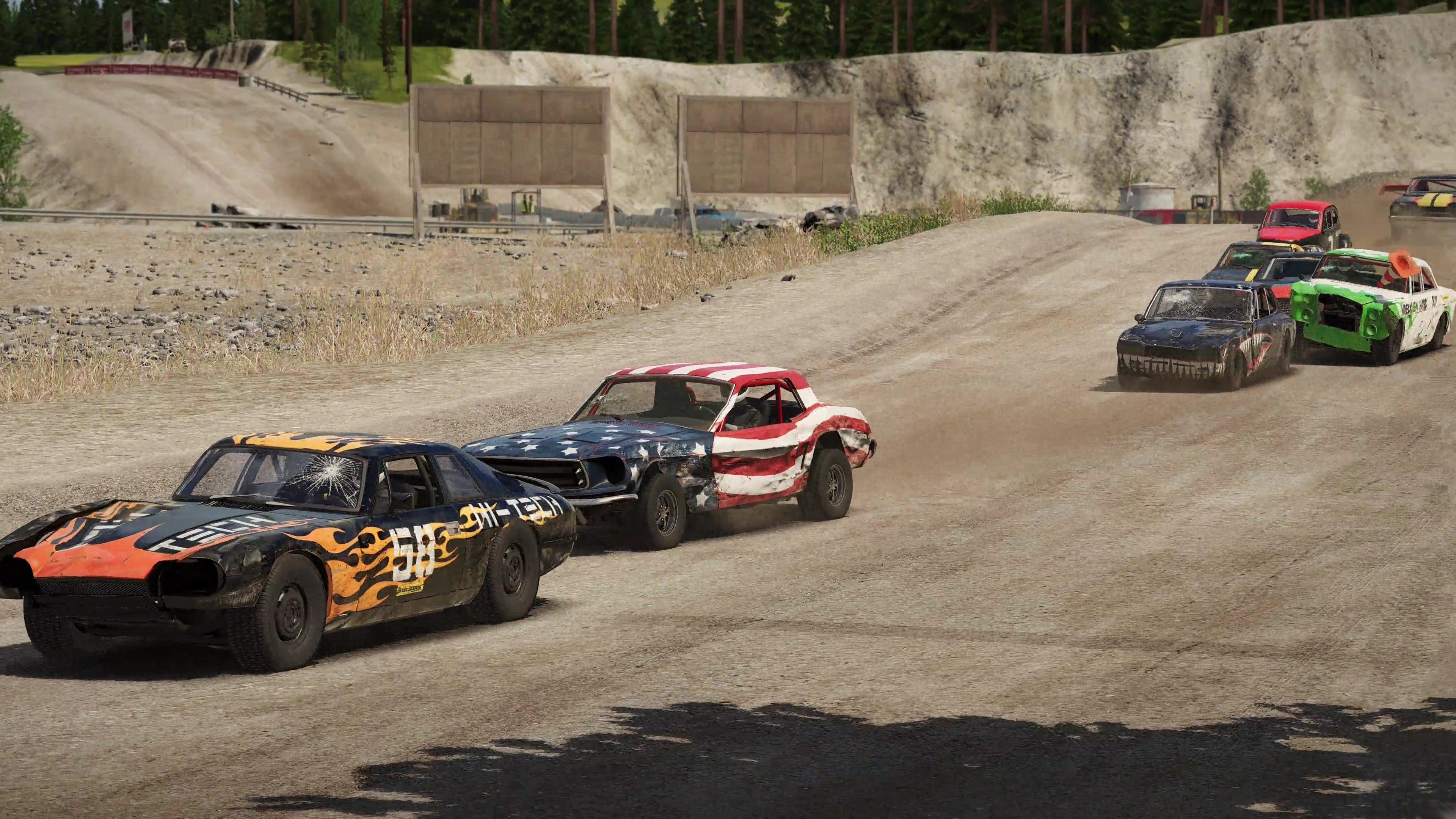 Wreckfest, Next Car Game, E3 2018, screenshot, 4K, HD Wallpaper
