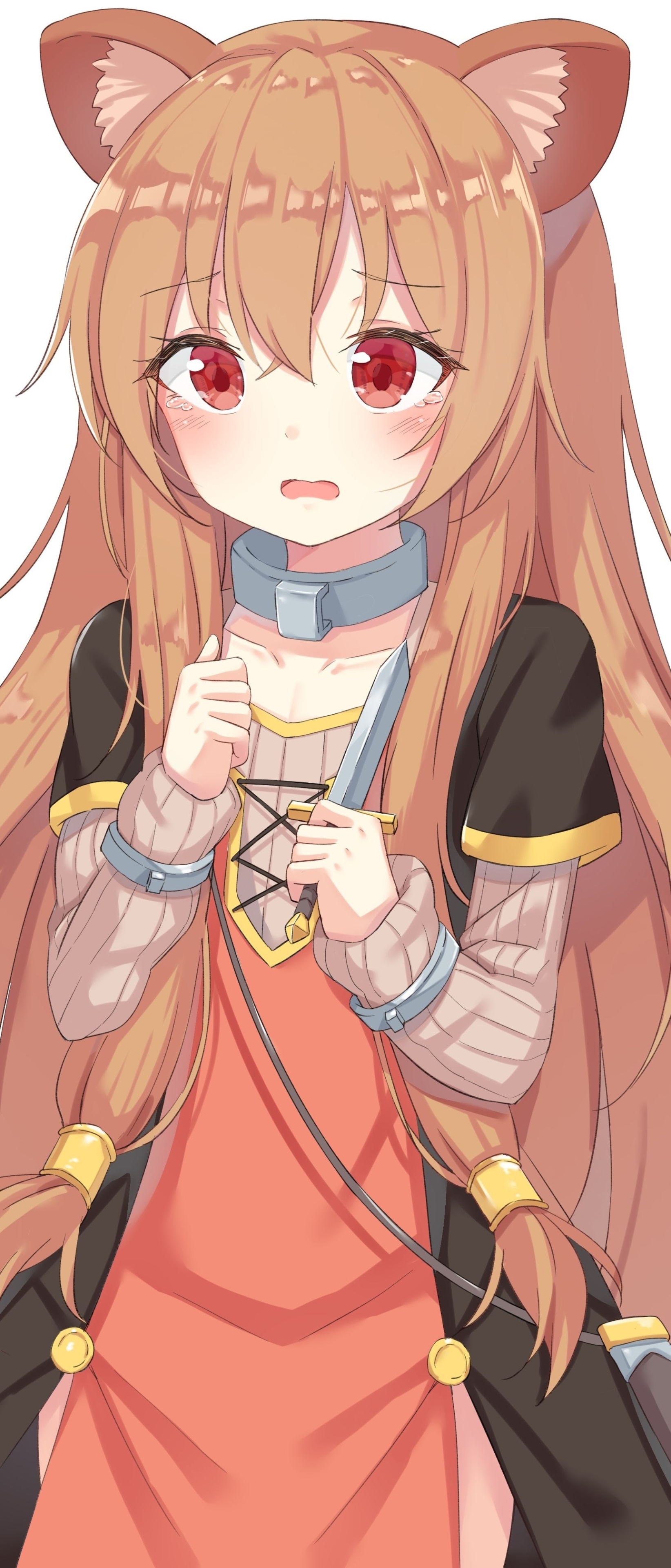 Anime The Rising of the Shield Hero, Raphtalia (The Rising Of The Shield Hero), 1644x3840, Phone HD Wallpaper