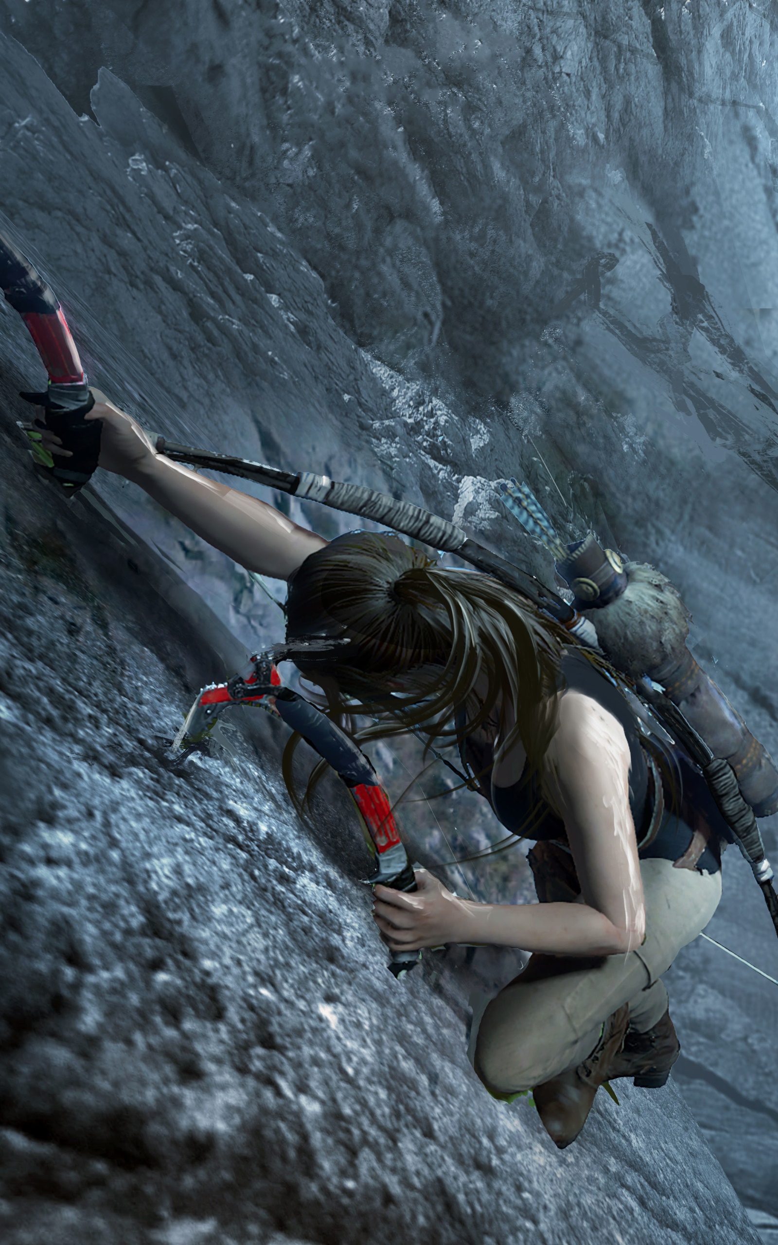 Video Game Shadow of the Tomb Raider, Lara Croft, 1600x2560, Phone HD Wallpaper