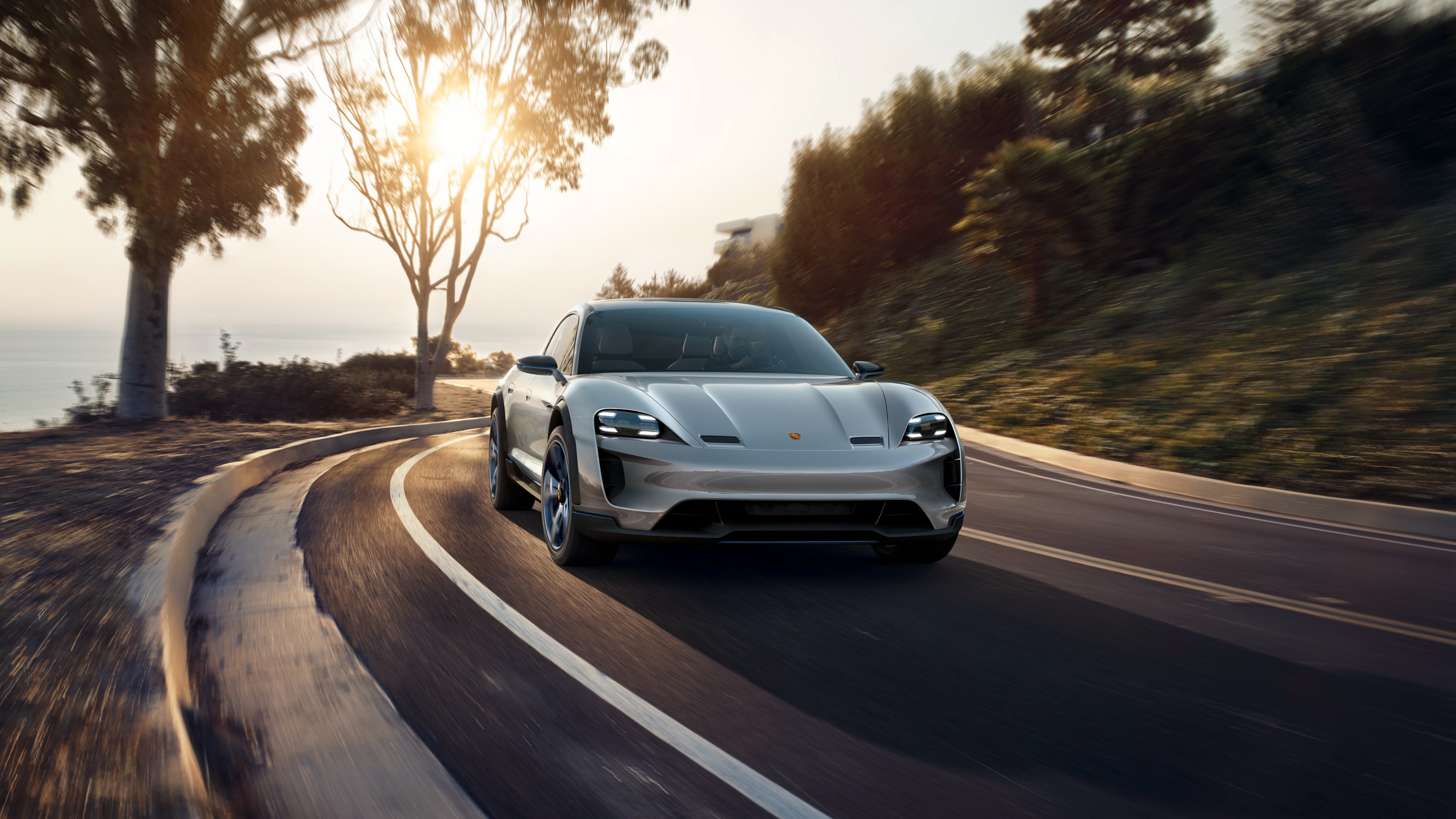 Porsche Mission E Cross Turismo, electric cars, Concept, 4k, HD Wallpaper