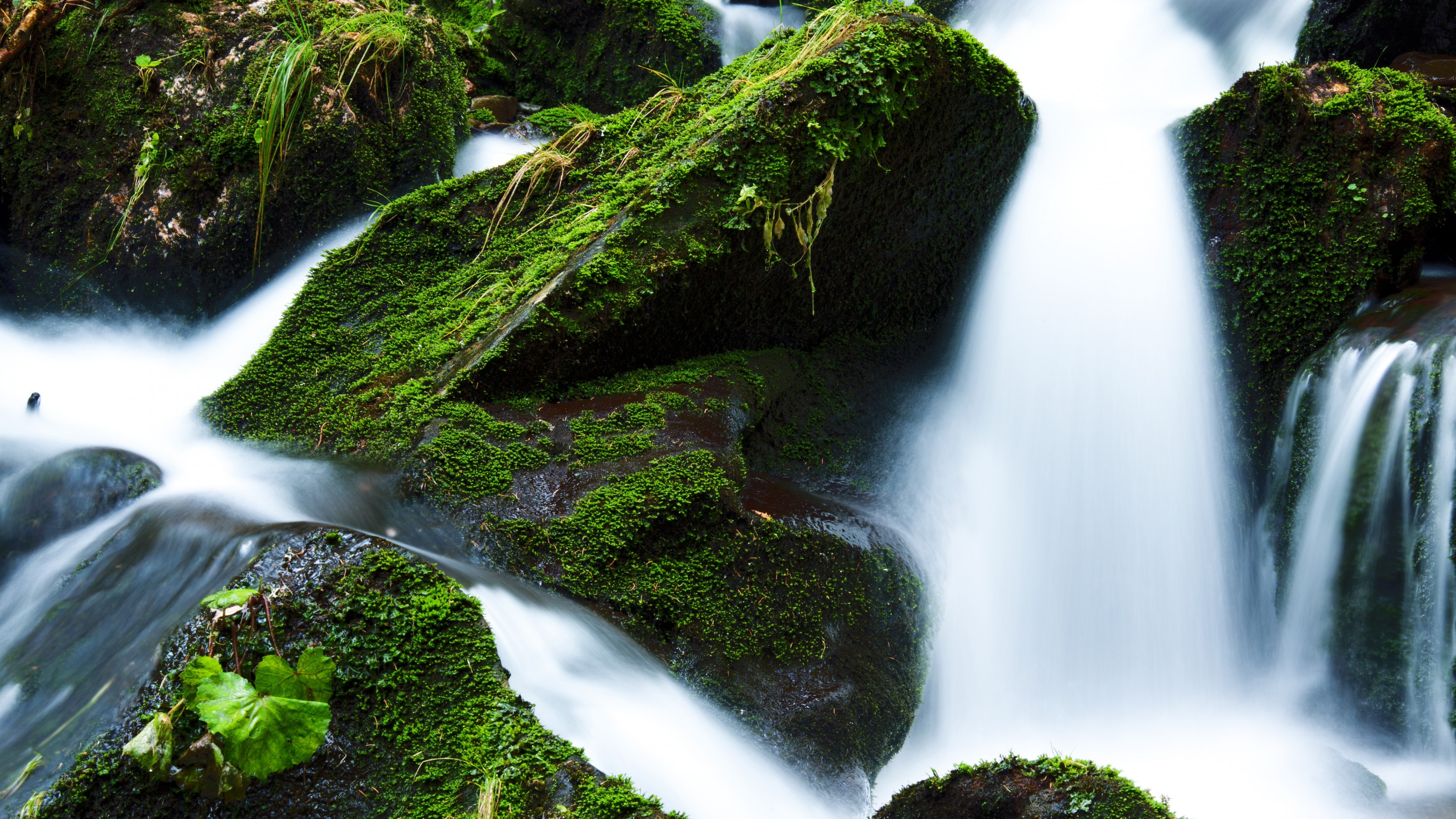 Waterfall, Ireland, 4K, HD Wallpaper