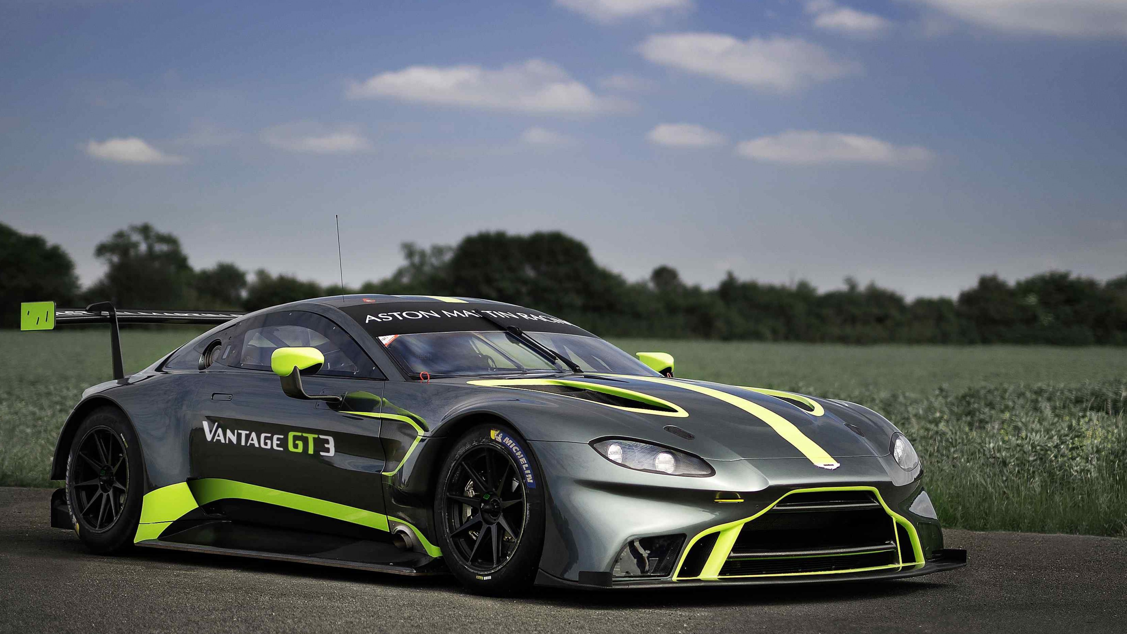 Aston Martin Vantage GT3, 2019 Cars, 4K, HD Wallpaper