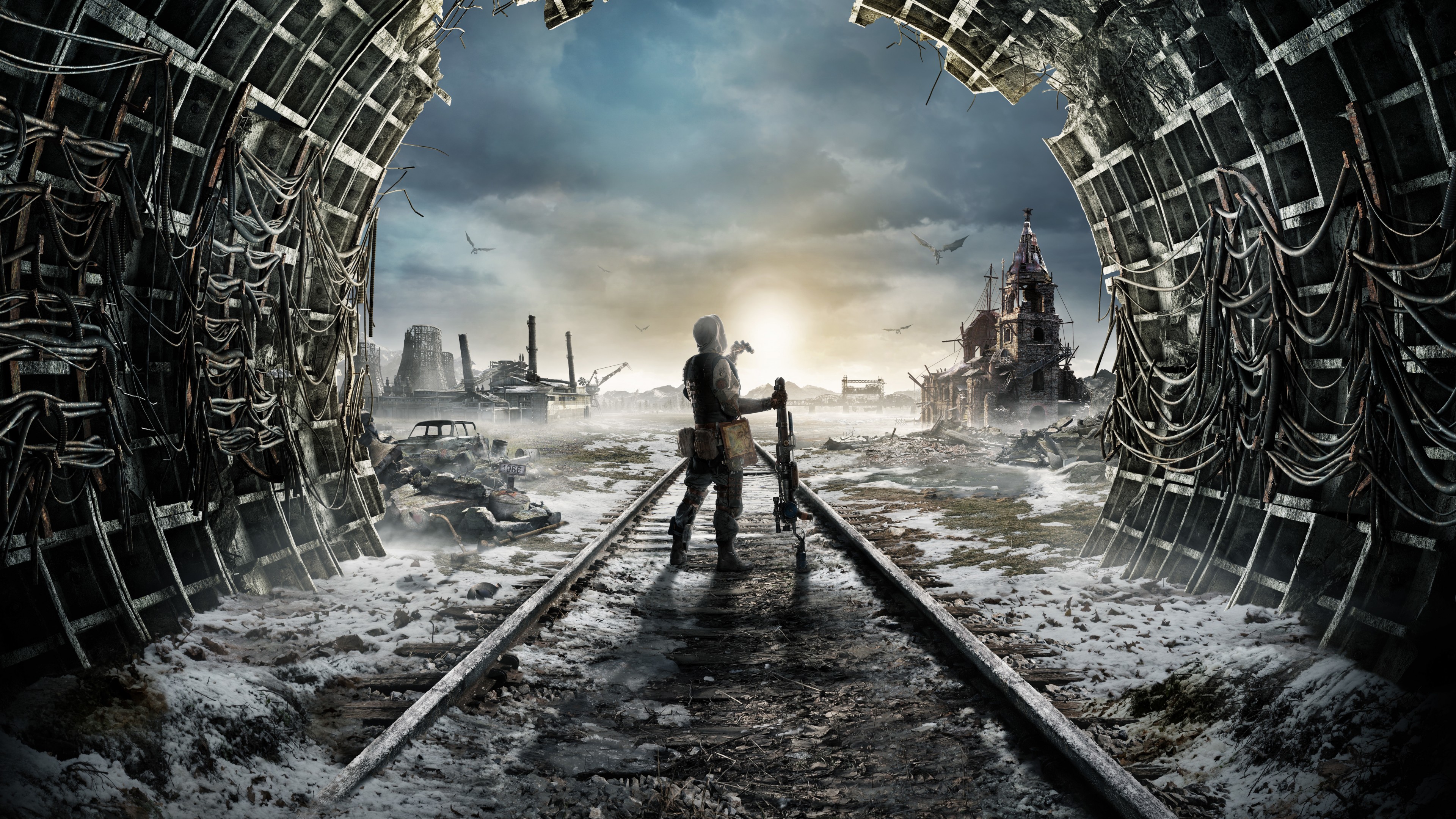 Metro Exodus, E3 2018, artwork, poster, 4K, HD Wallpaper