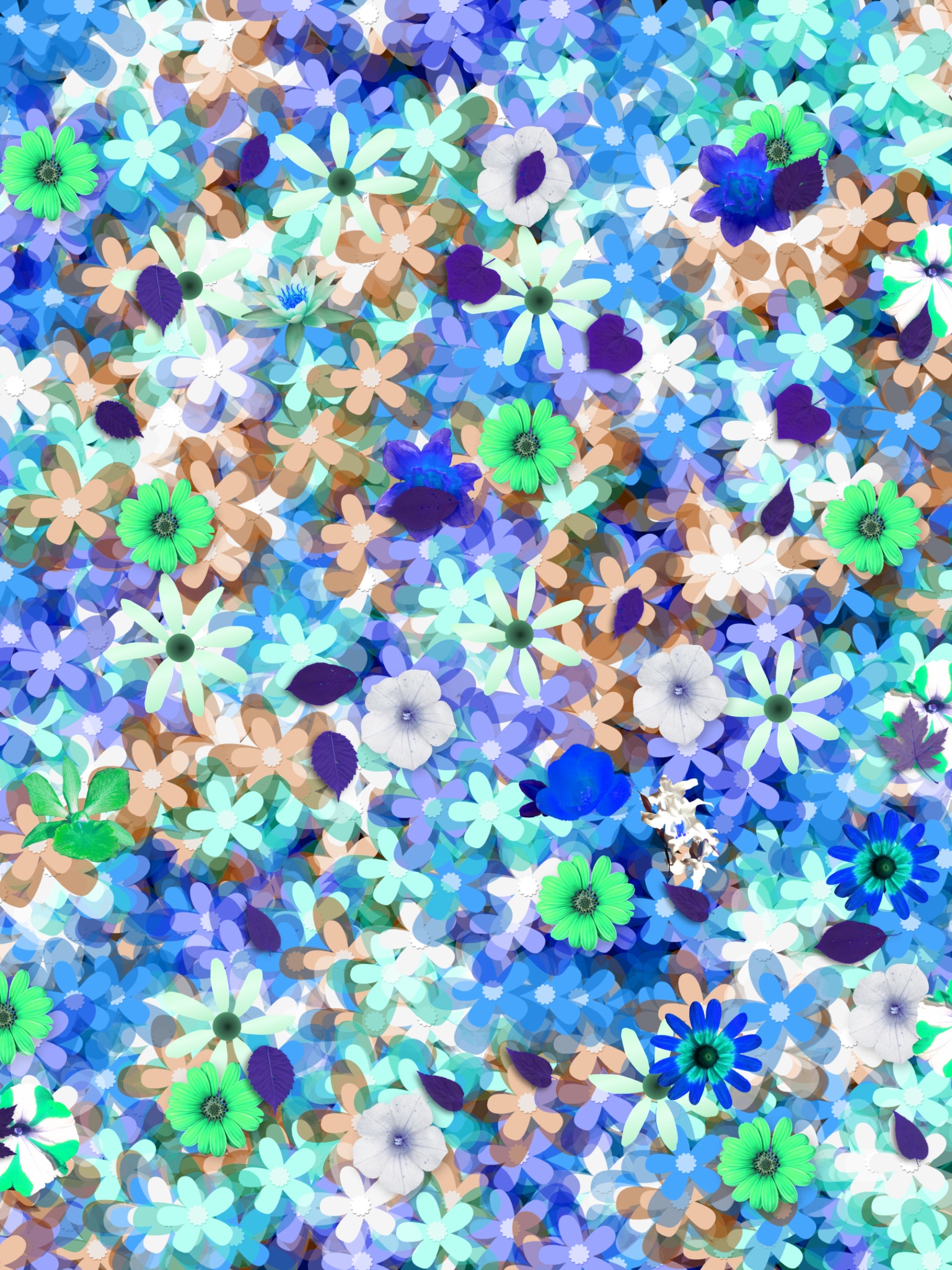 Artistic Flower, Floral, 1536x2048, Phone HD Wallpaper