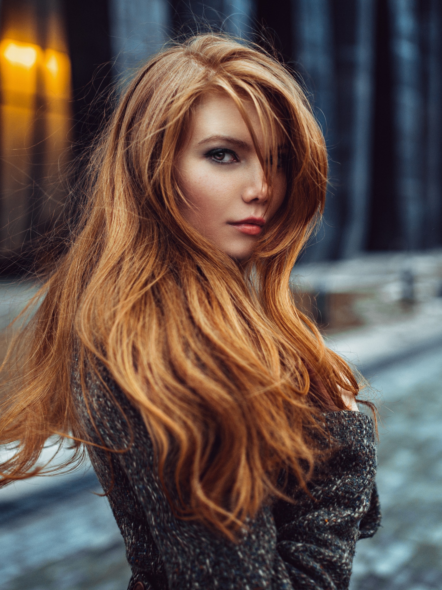 Women Model, Redhead, 1536x2048, Phone HD Wallpaper
