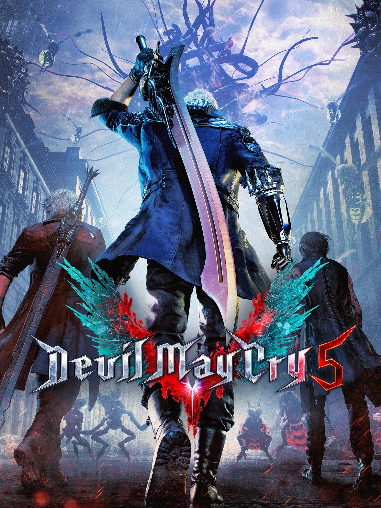 Video Game Devil May Cry 5, 1536x2048, Phone HD Wallpaper