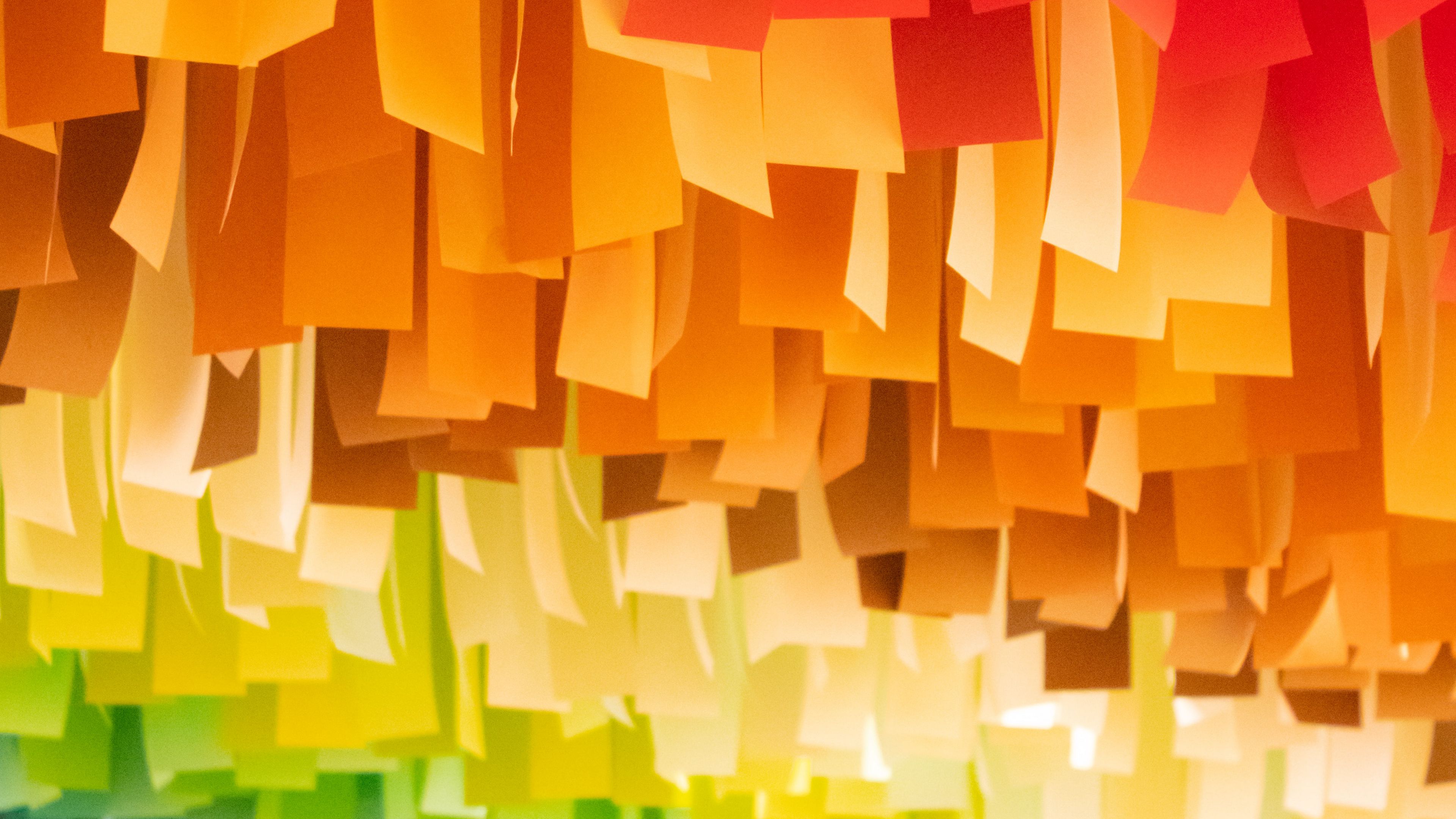 decoration, paper, colorful, 4k, HD Wallpaper