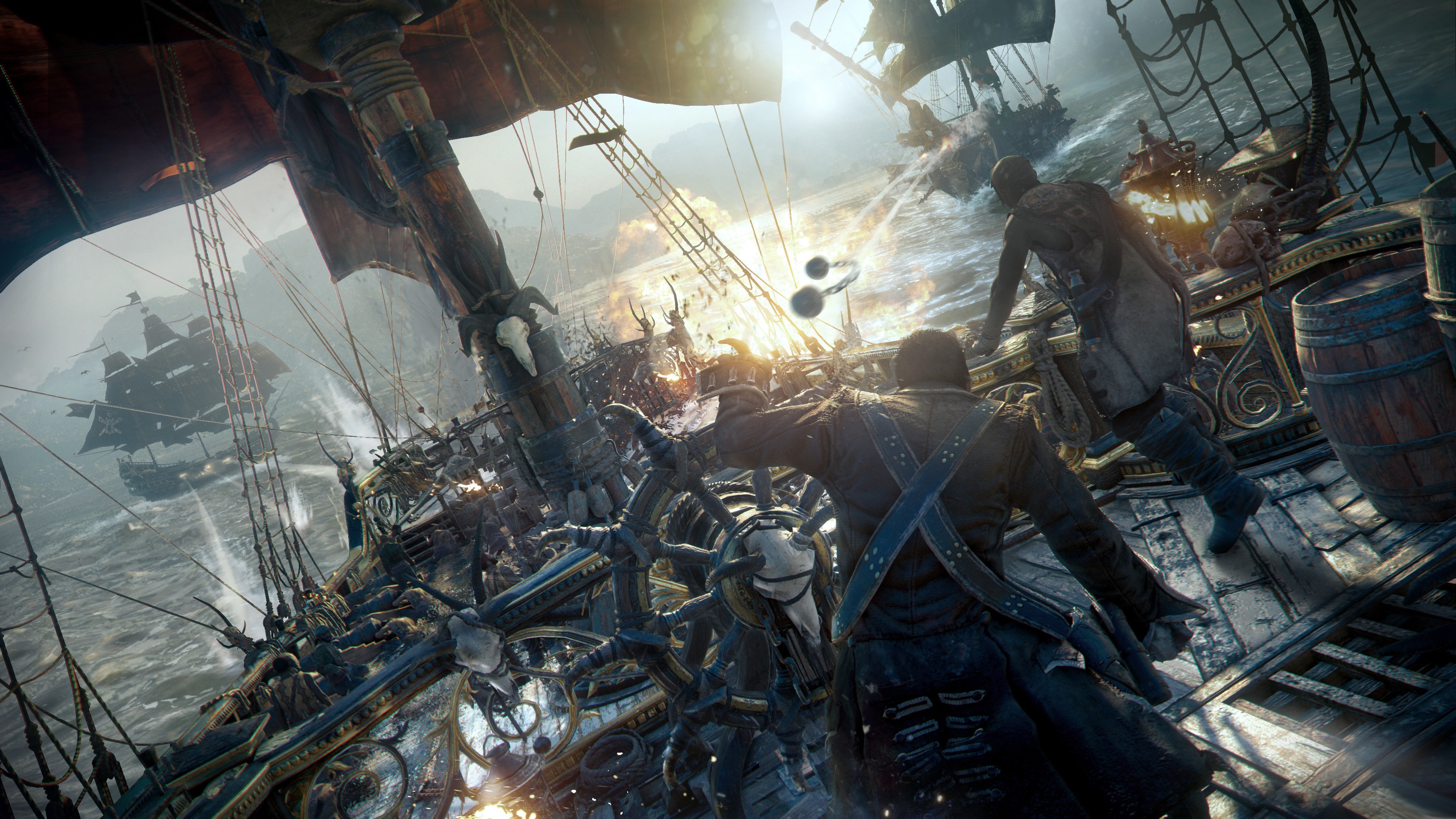 Skull & Bones, E3 2018, screenshot, 4K, HD Wallpaper