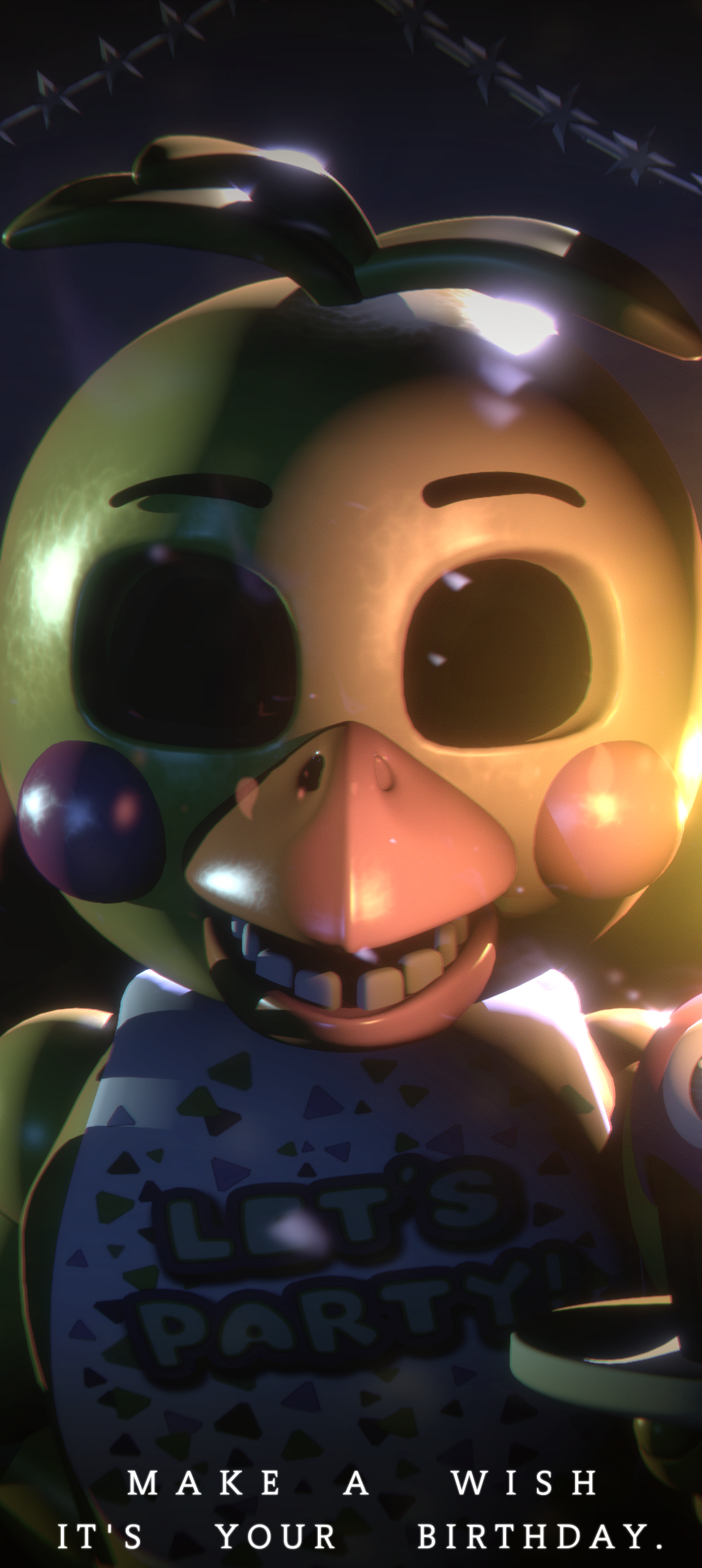 Video Game Five Nights At Freddys 2, Toy Chica (Five Nights At Freddys), 1440x3216, Phone HD Wallpaper