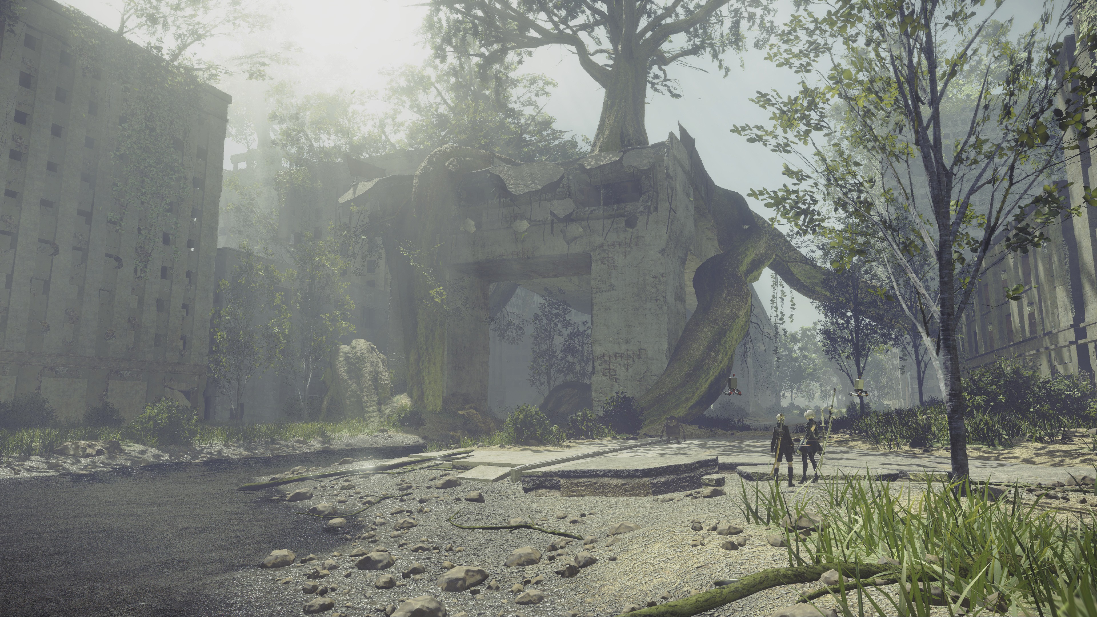 NieR: Automata, E3 2018, screenshot, 4K, HD Wallpaper