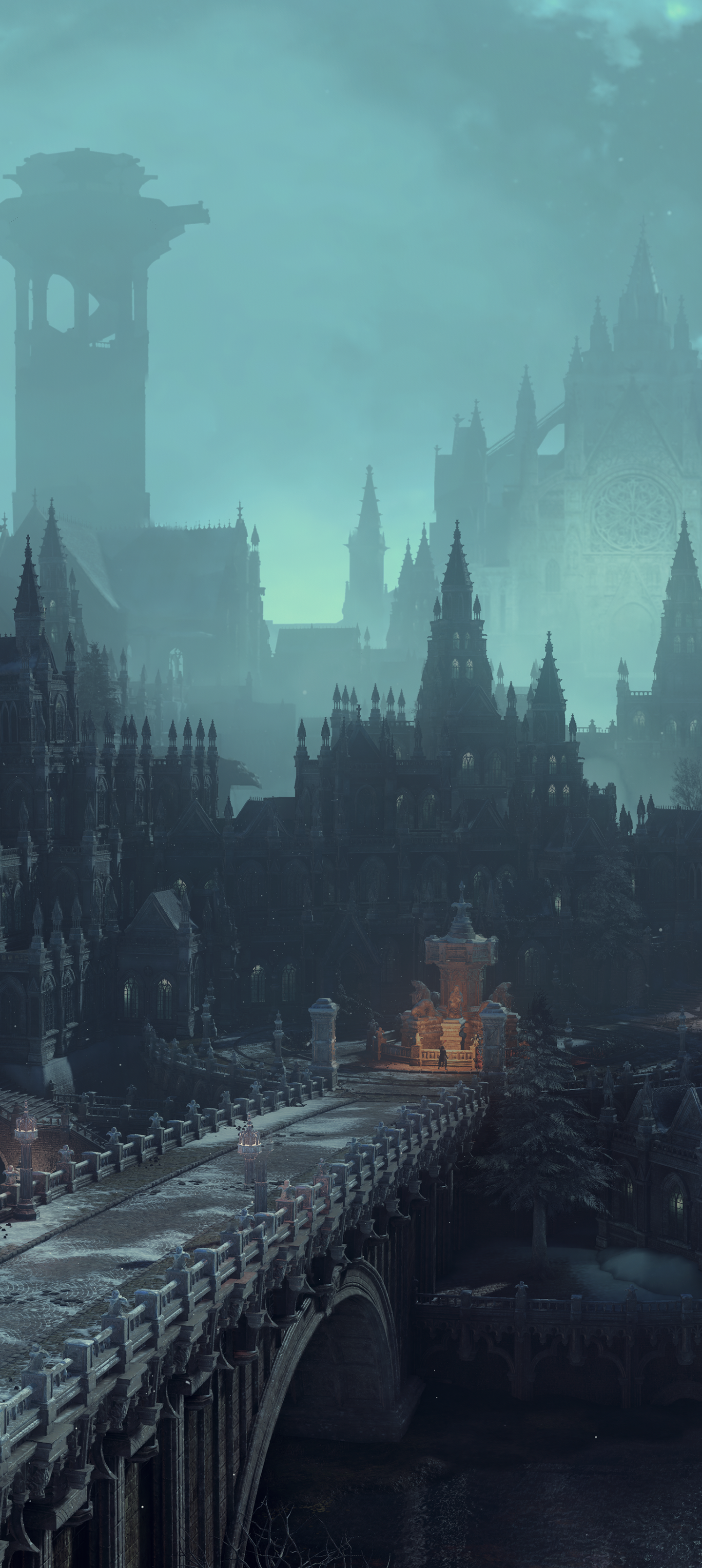 Video Game Dark Souls III, Night, 1440x3216, Phone HD Wallpaper