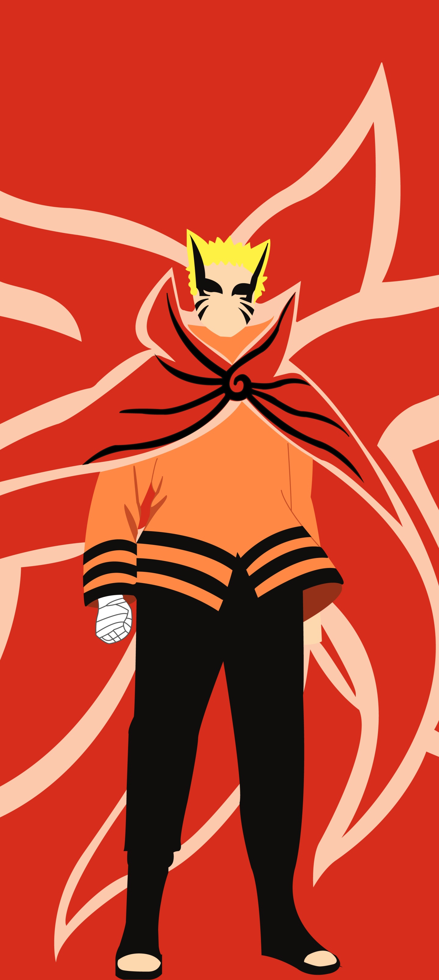 Anime Boruto, Baryon Mode (Naruto), 1440x3216, Phone HD Wallpaper