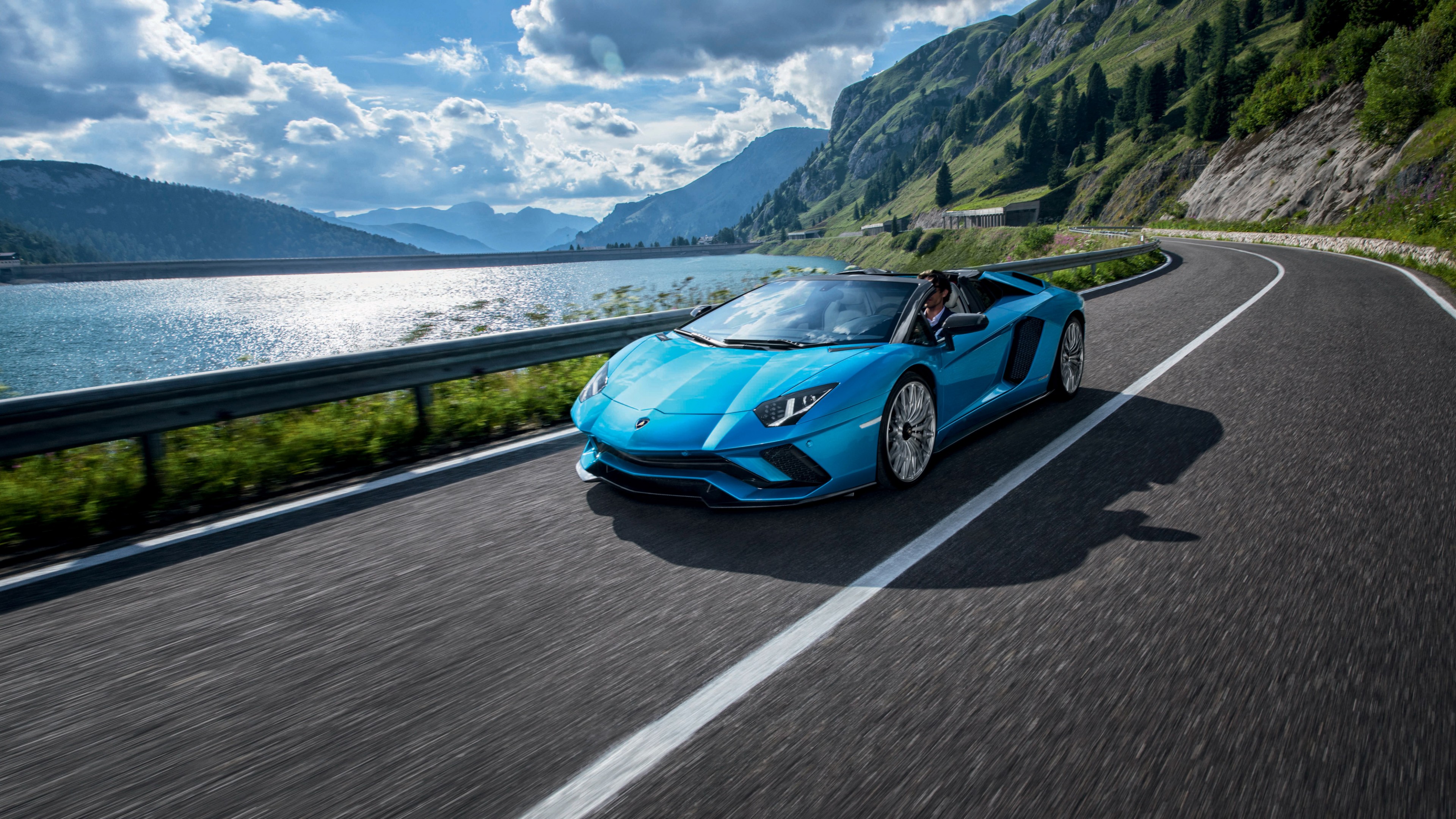 Lamborghini Aventador S Roadster, 2018 Cars, luxury cars, 4K, HD Wallpaper