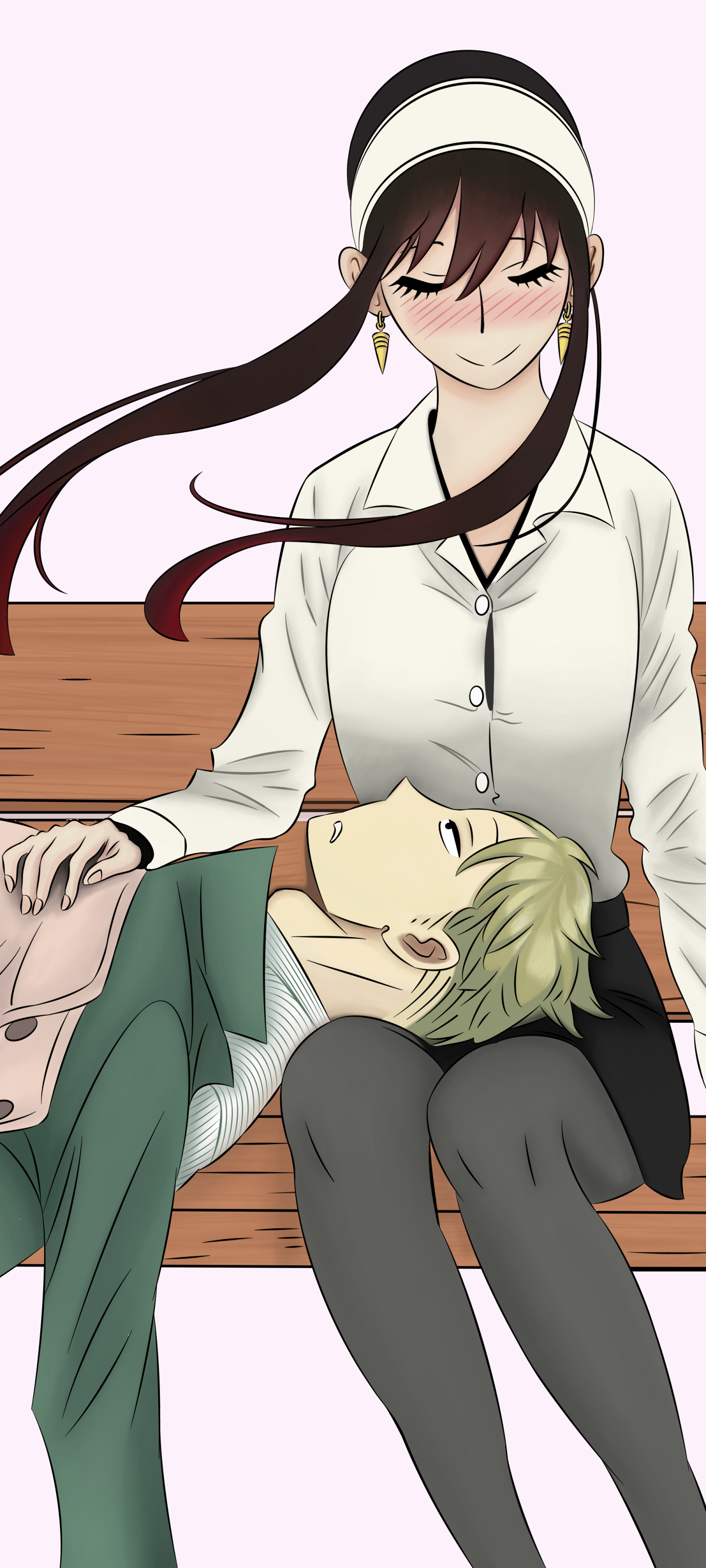 Anime Spy x Family, Yor Forger, Loid Forger, 1440x3200, Phone HD Wallpaper