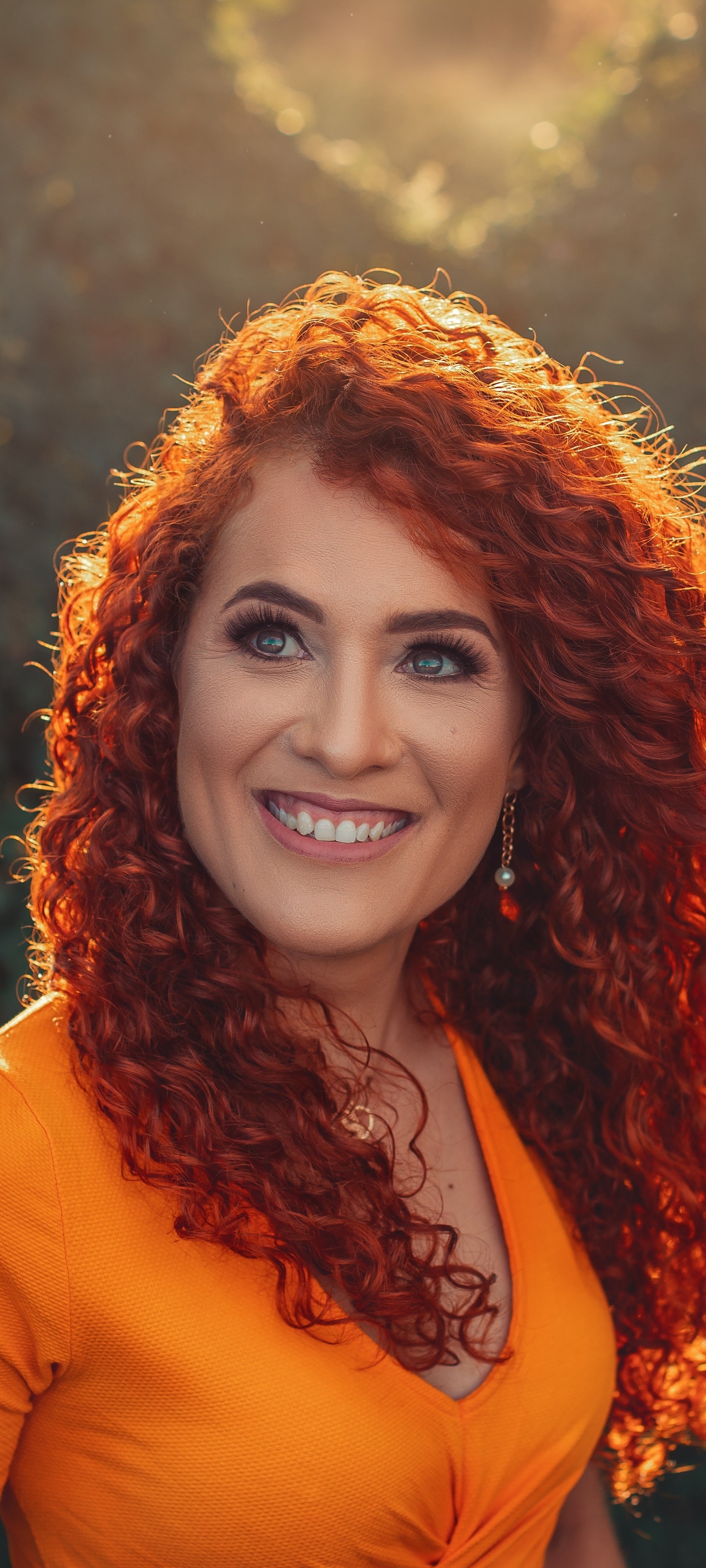 Women Model, Redhead, 1440x3200, Phone HD Wallpaper