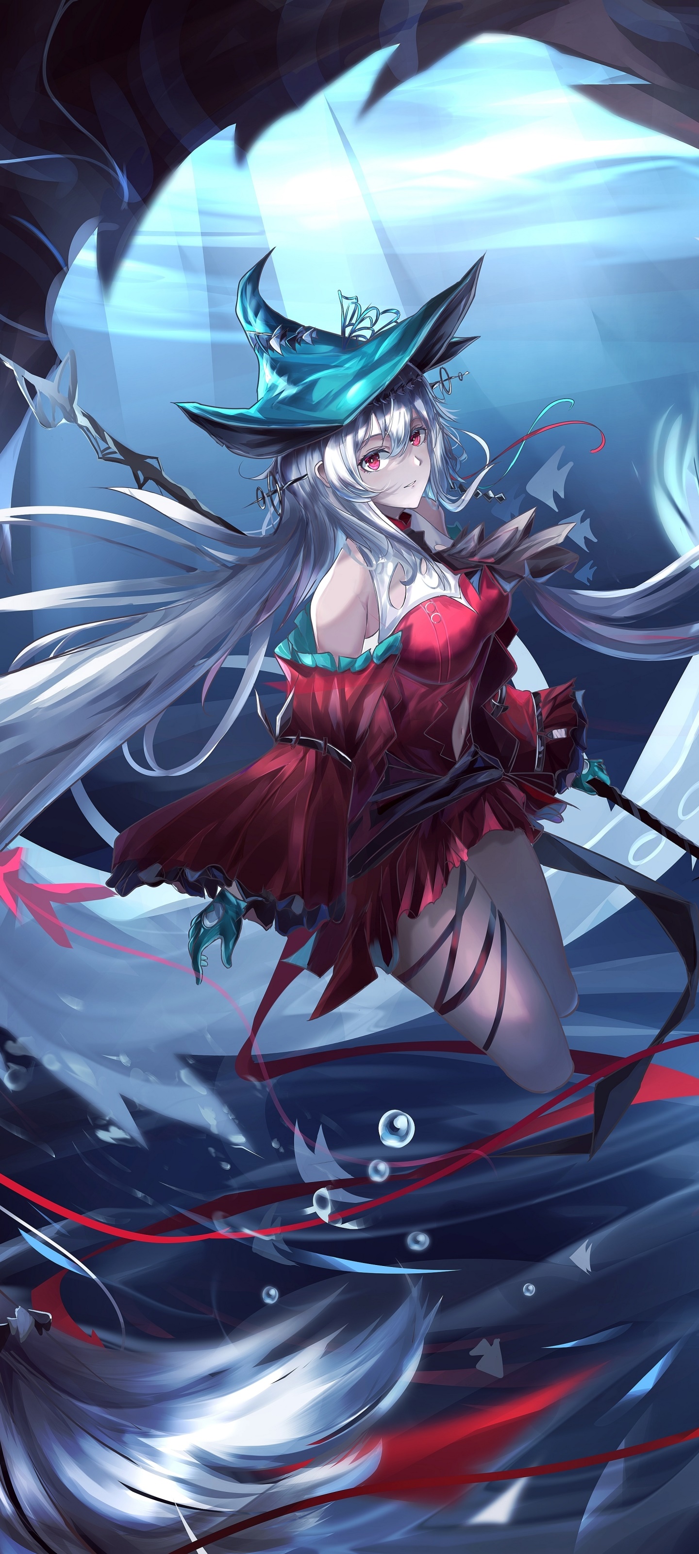 Video Game Arknights, Skadi (Arknights), 1440x3200, Phone HD Wallpaper
