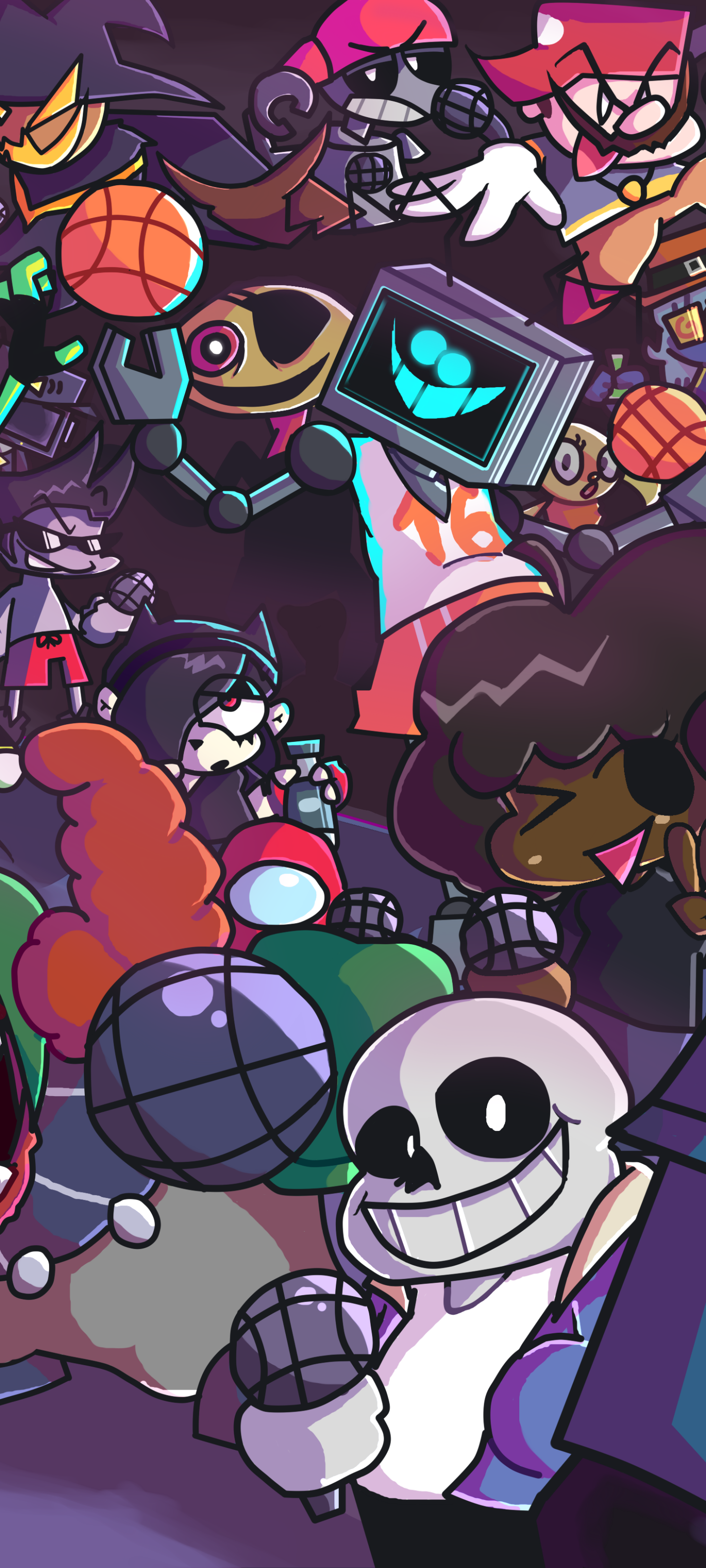 Wallpaper ID: 303035 / Video Game Friday Night Funkin Phone Wallpaper, ,  1440x3200 free download