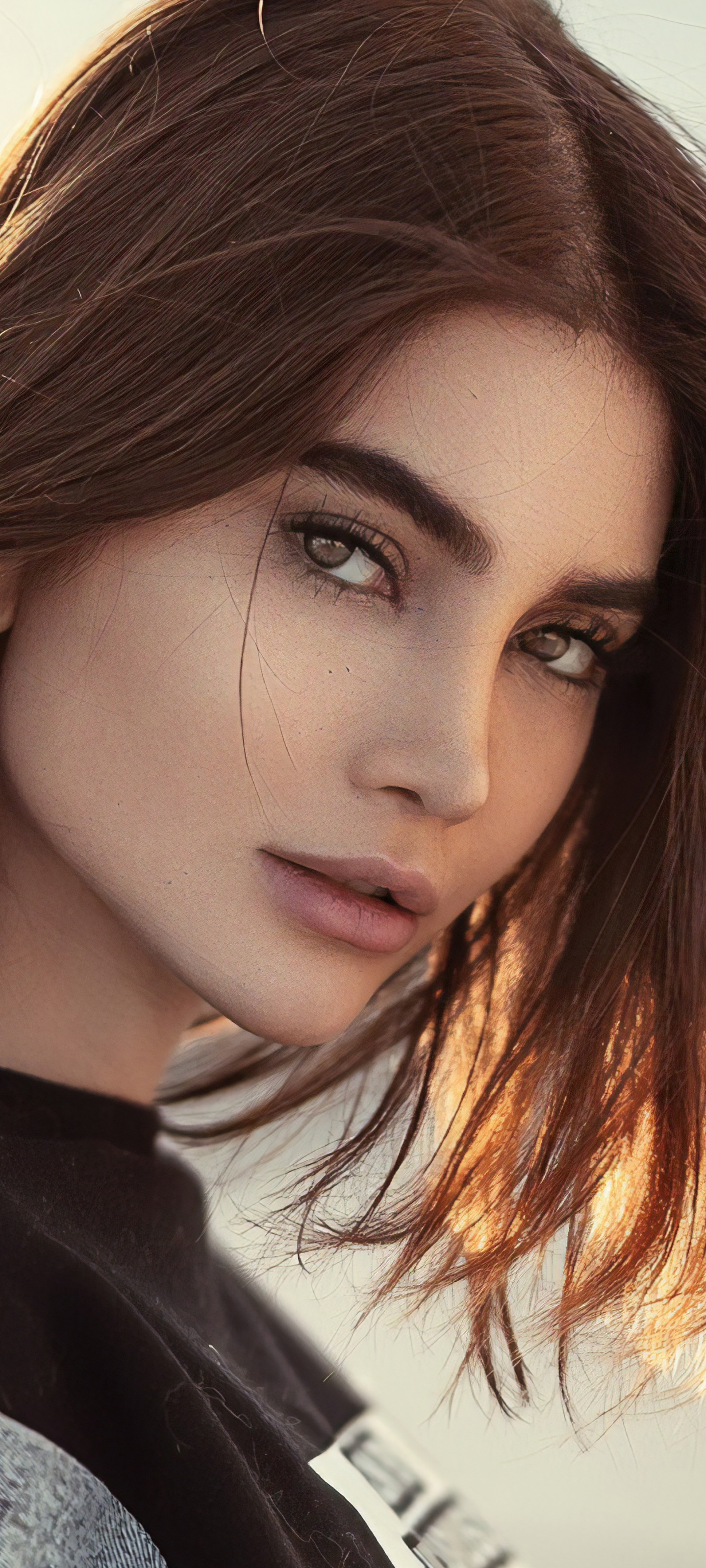 Women Model, Brunette, 1440x3200, Phone HD Wallpaper