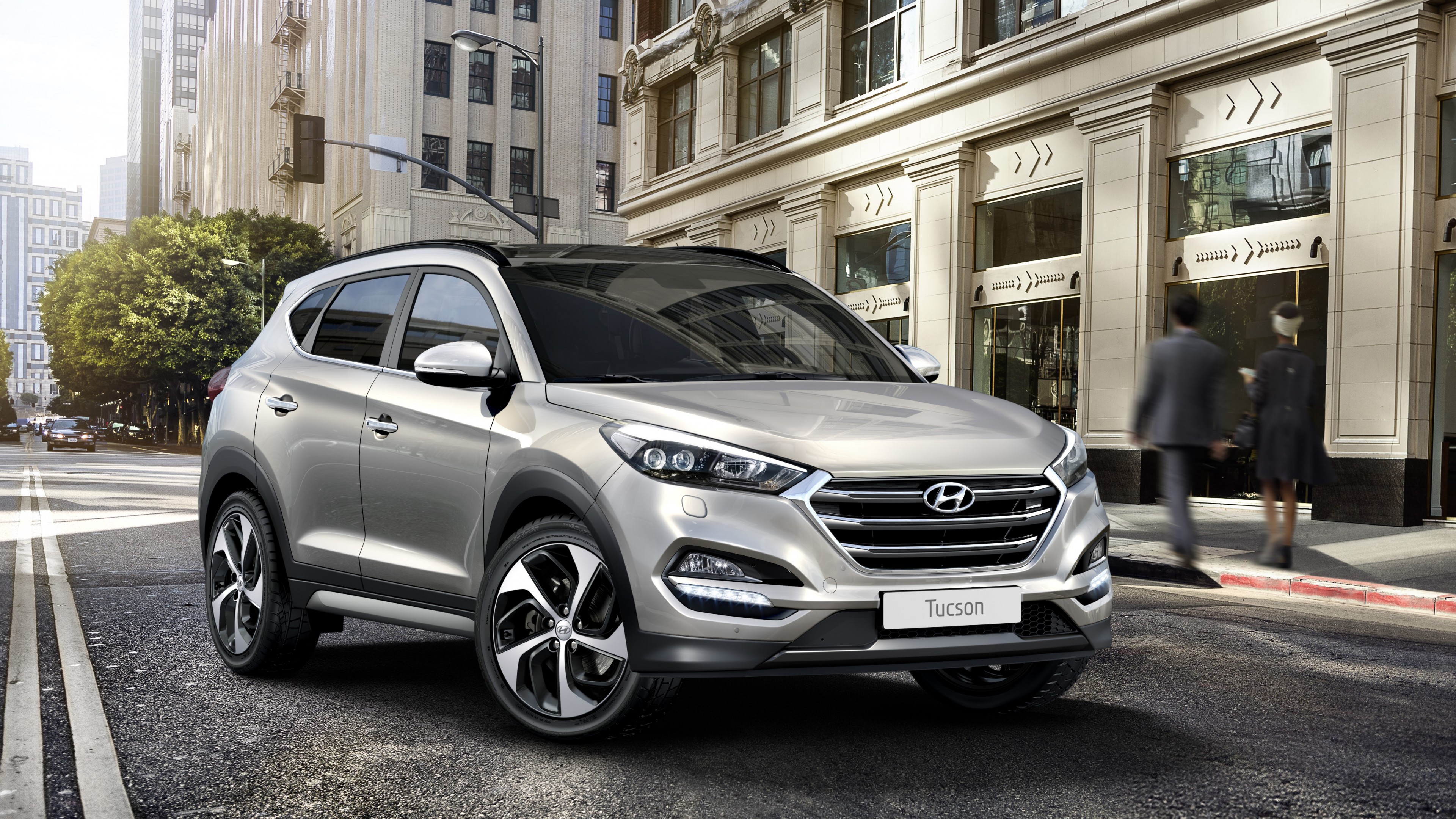 Hyundai Tucson, SUV, 2019 Cars, 4K, HD Wallpaper