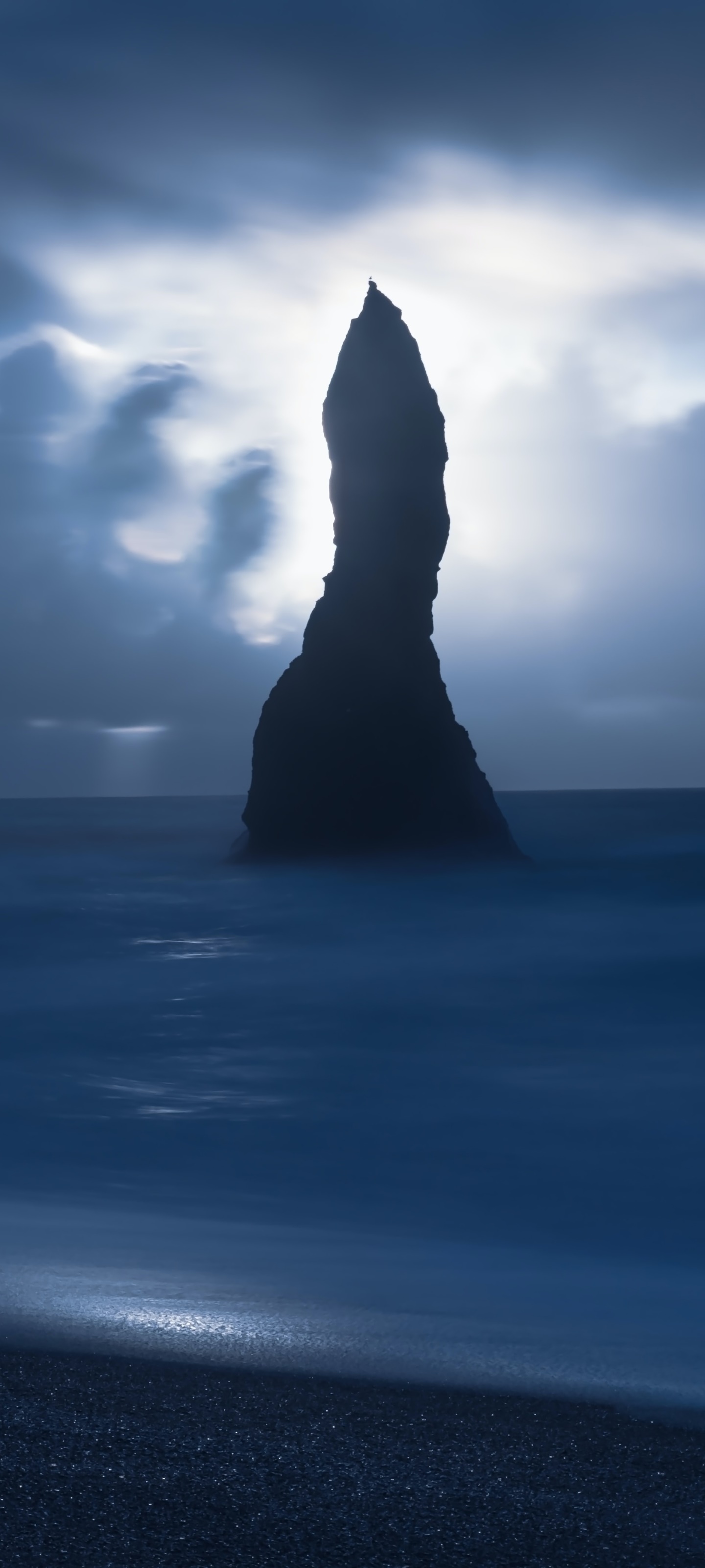 Earth Ocean, Horizon, Nature, 1440x3200, Phone HD Wallpaper