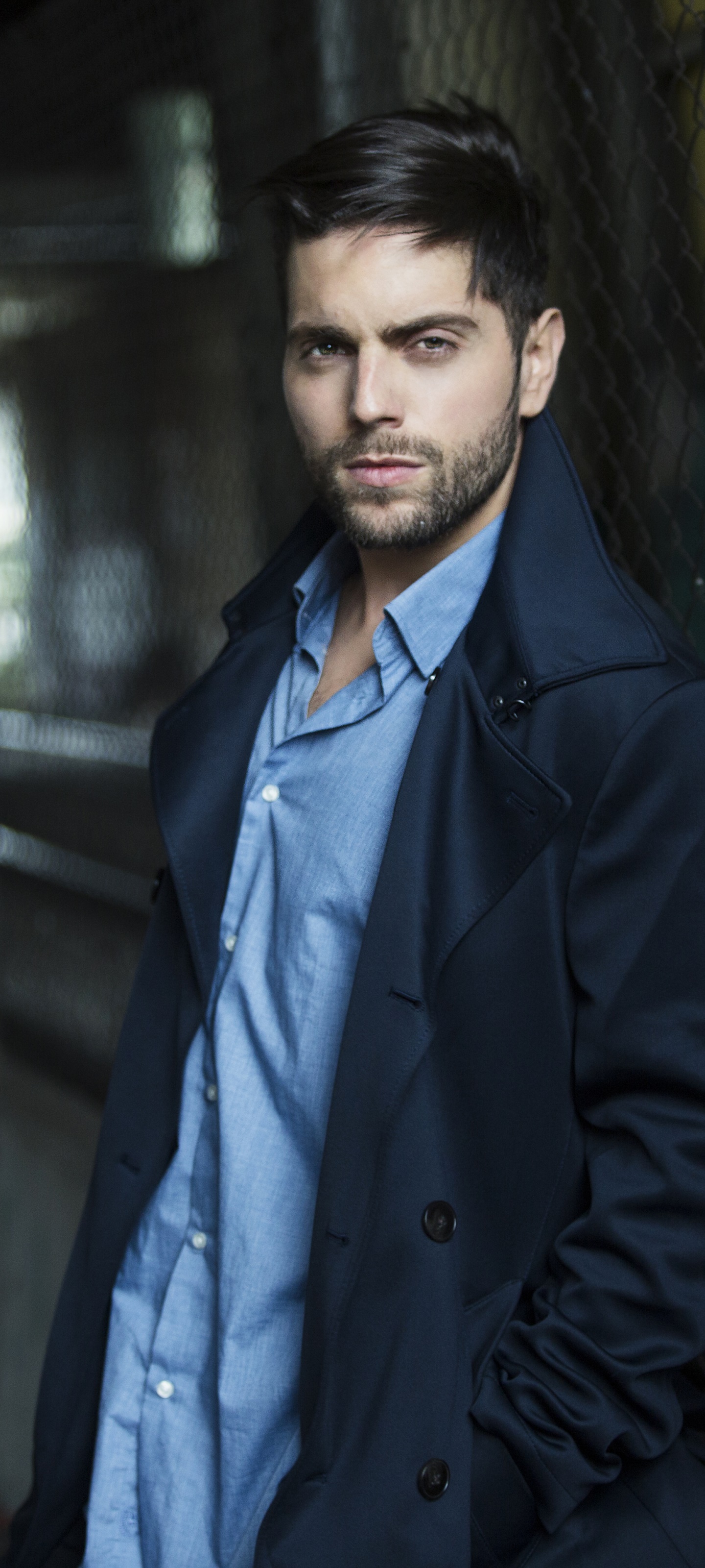 Men Model, Beard, 1440x3200, Phone HD Wallpaper